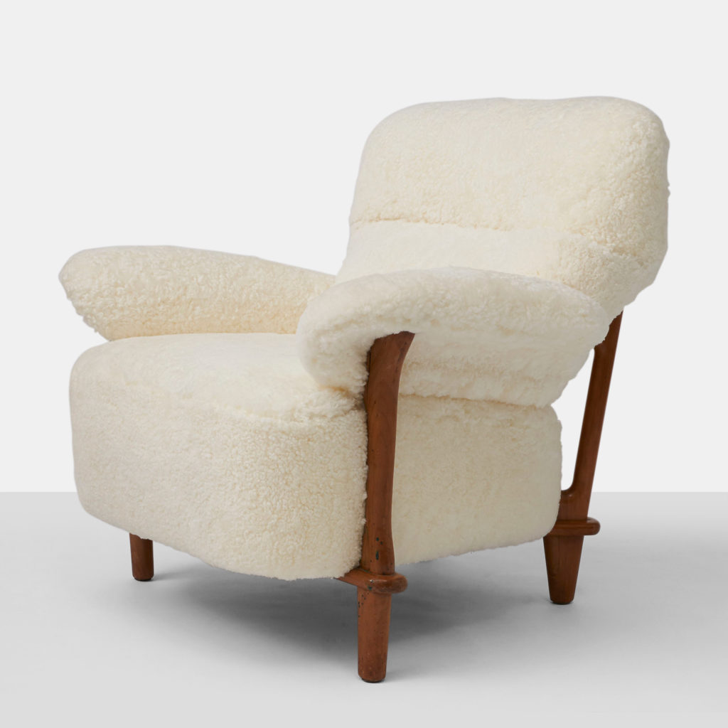 Rare Pair of Lounge Chairs by Theo Ruth