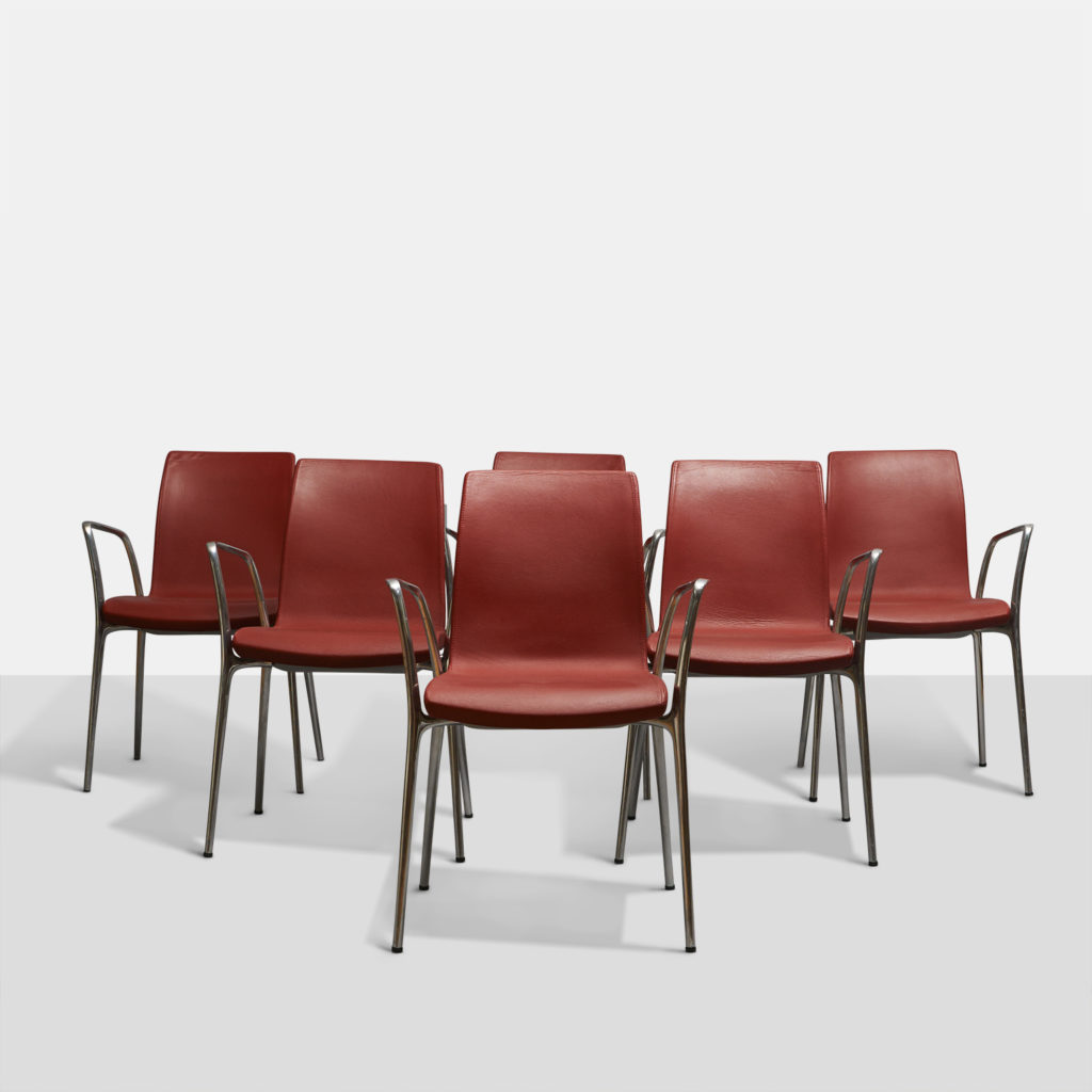 Set of Six Gorka Chairs by Jorge Pensi for AKABA