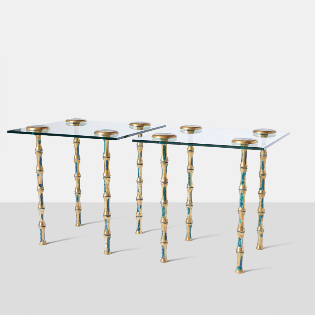 Pair of Side Tables by Pepe Mendoza