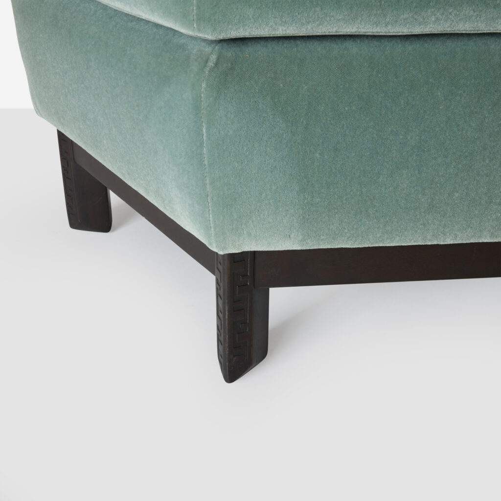 Hexagonal Ottomans by Frank Lloyd Wright for Henredon - three available - Image 5