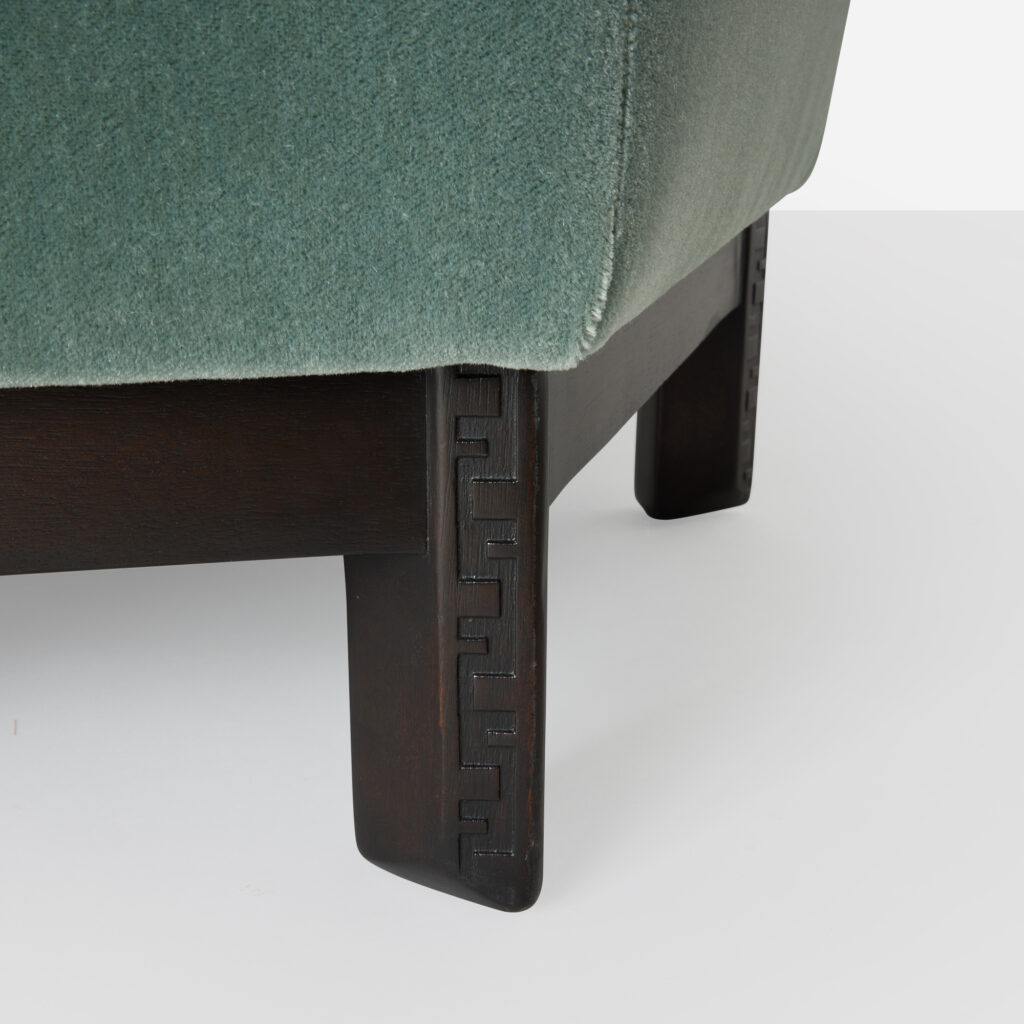 Hexagonal Ottomans by Frank Lloyd Wright for Henredon - three available - Image 4