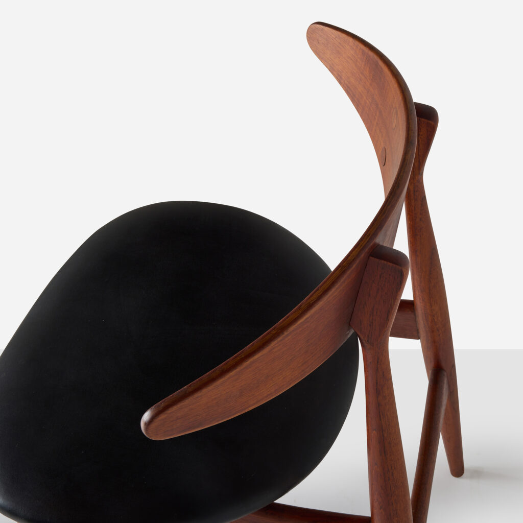 Teak CH33 Chair by Hans J. Wegner - Image 6