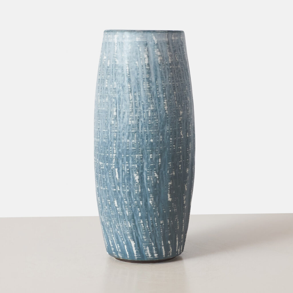Rebus Series Stoneware Vase by Gunnar Nylund