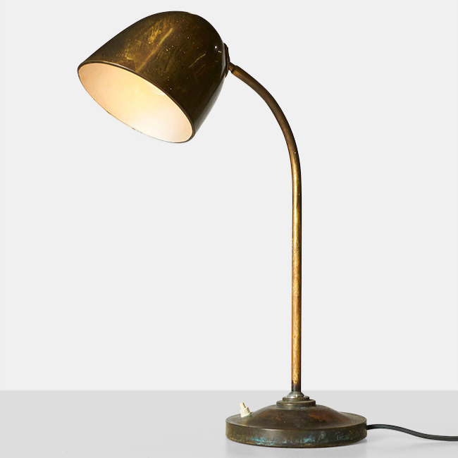 Brass Desk Lamp by Vilhelm Lauritzen