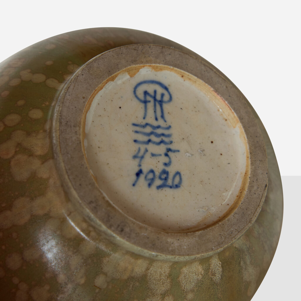 Rounded Vase by Patrick Nordström for Royal Copenhagen - Image 7