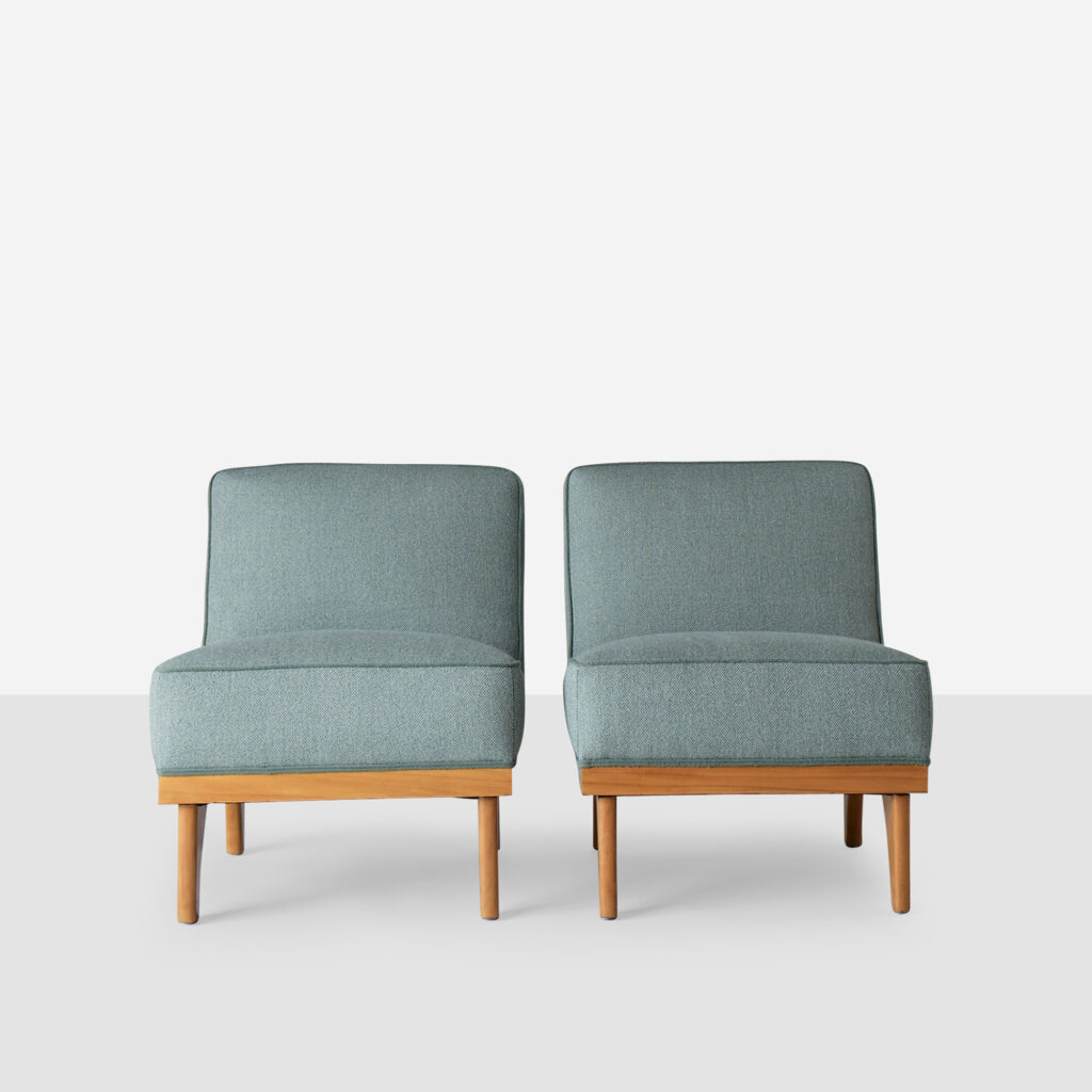 Pair of Lounge Chairs by Michael van Beuren for Domus - Image 13