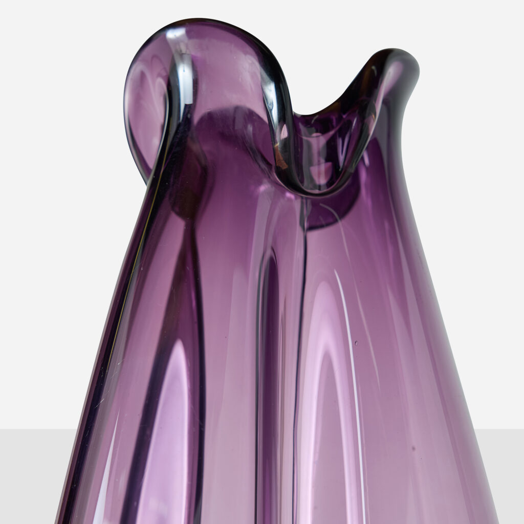 Treflojet Glass Vase by Per Lütken for Holmegaard - Image 6