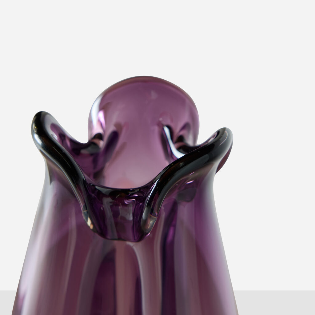 Treflojet Glass Vase by Per Lütken for Holmegaard - Image 8