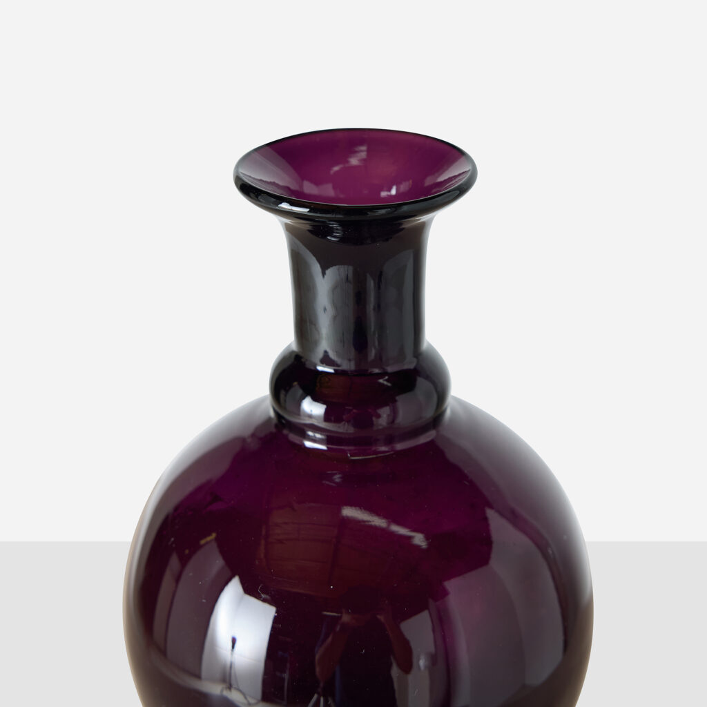 Amethyst Glass Decanter - Image 3