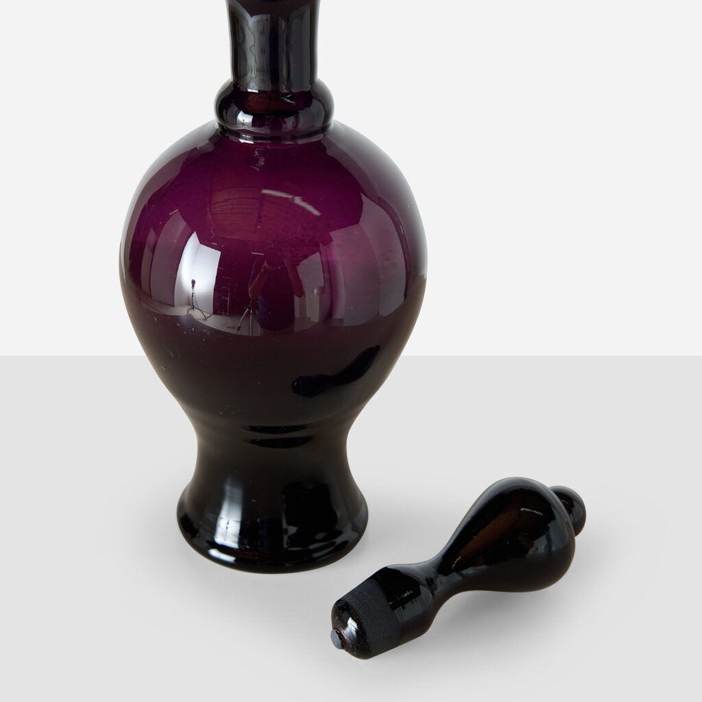Amethyst Glass Decanter - Image 4