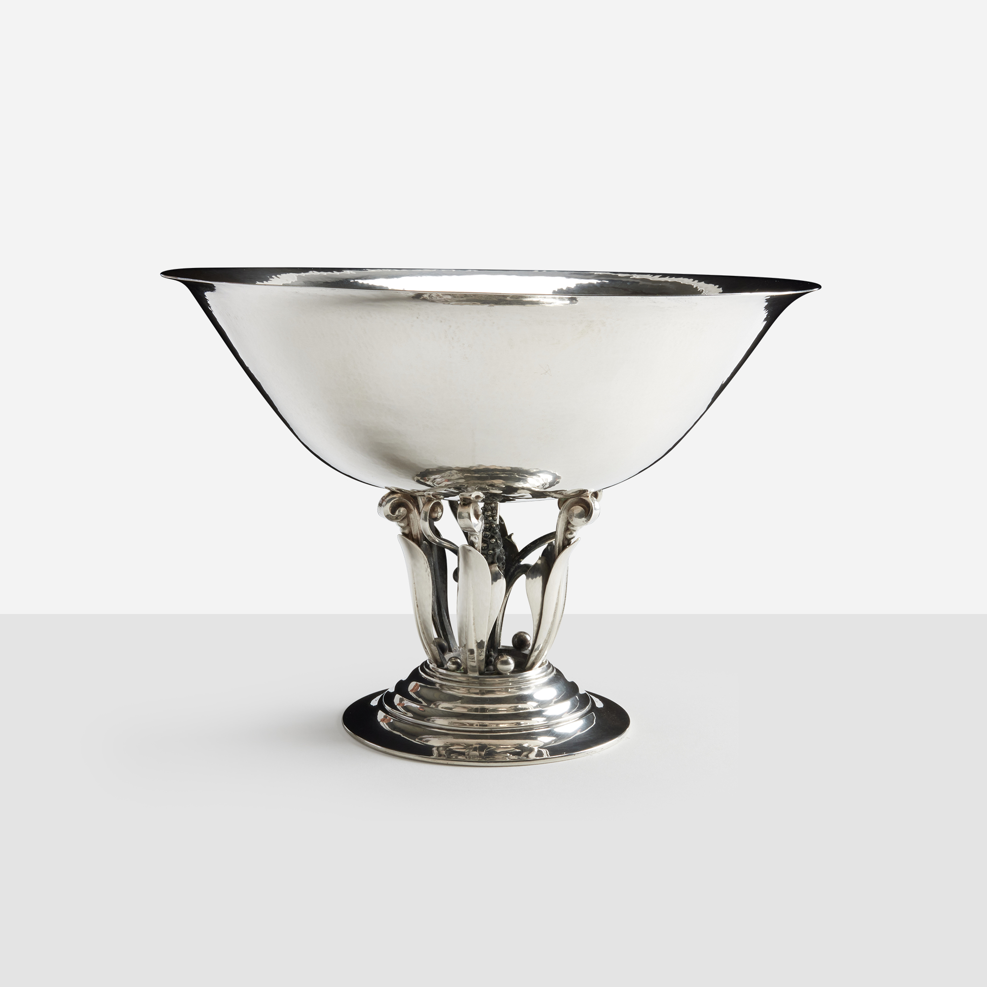 Sterling Silver Centerpiece Bowl by Johan Rohde for Georg Jensen