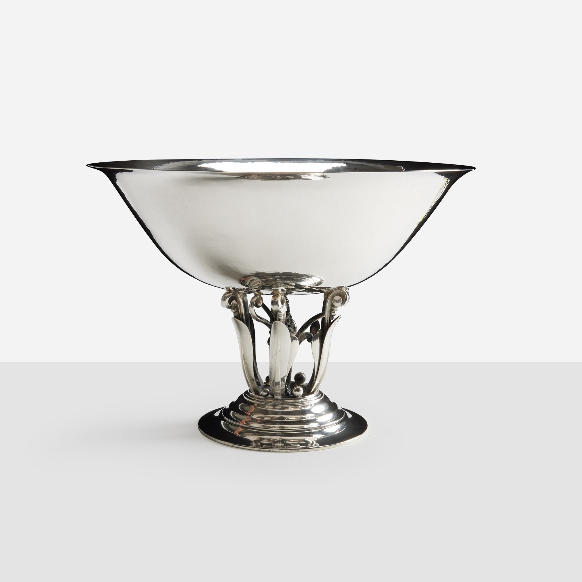 Sterling Silver Centerpiece Bowl by Johan Rohde for Georg Jensen - Image 3
