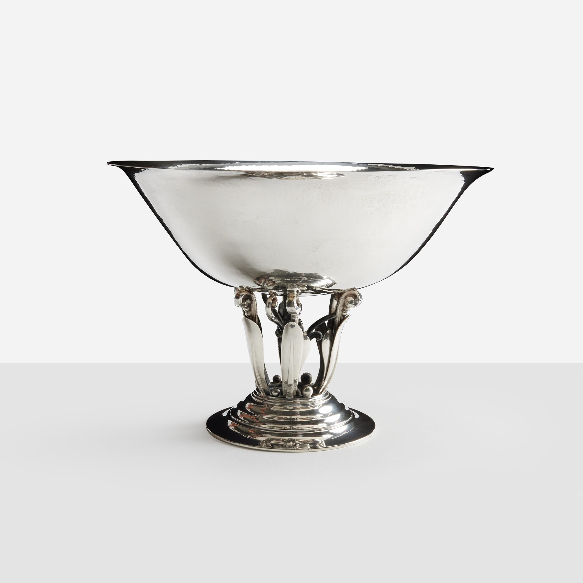 Sterling Silver Centerpiece Bowl by Johan Rohde for Georg Jensen - Image 4