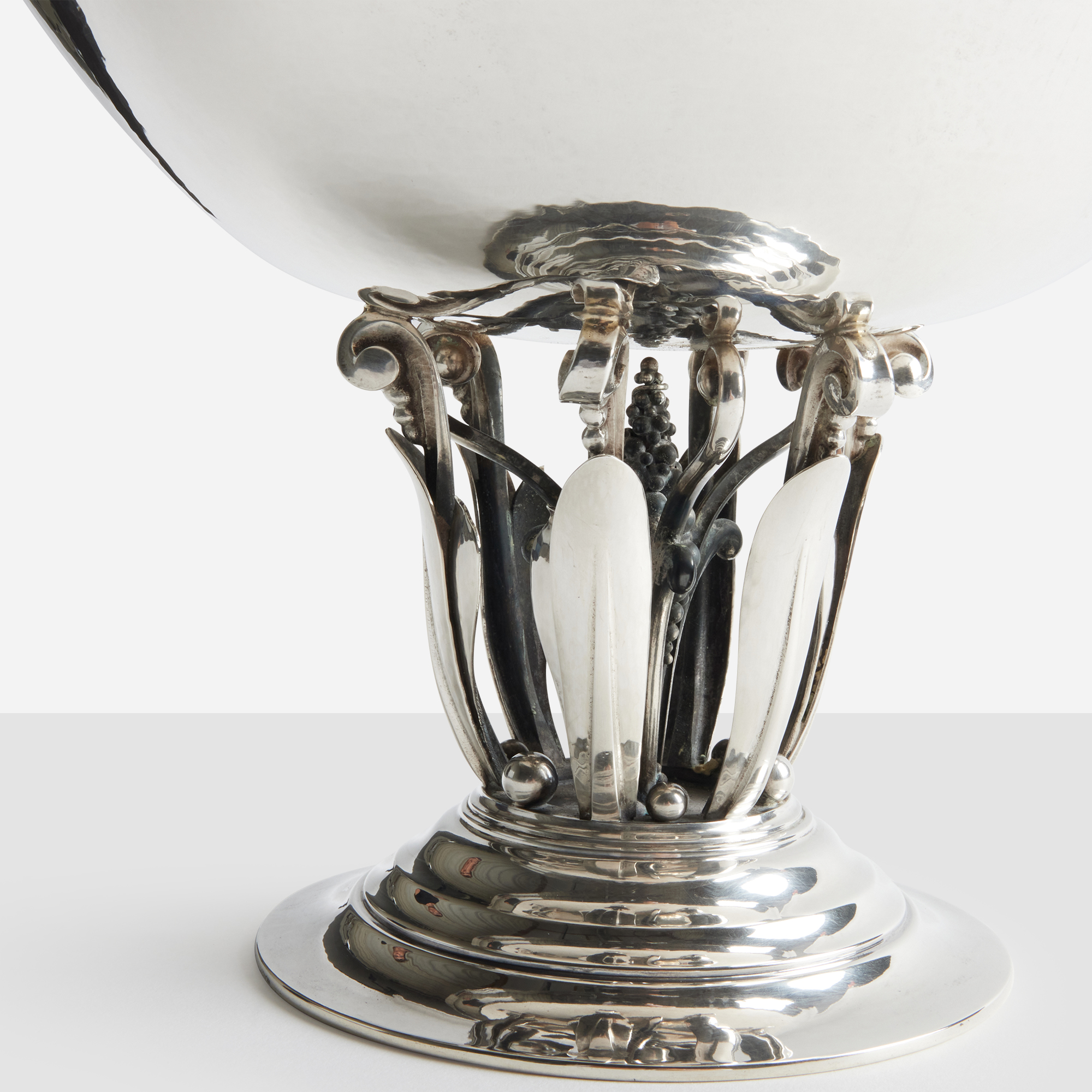 Sterling Silver Centerpiece Bowl by Johan Rohde for Georg Jensen - Image 6