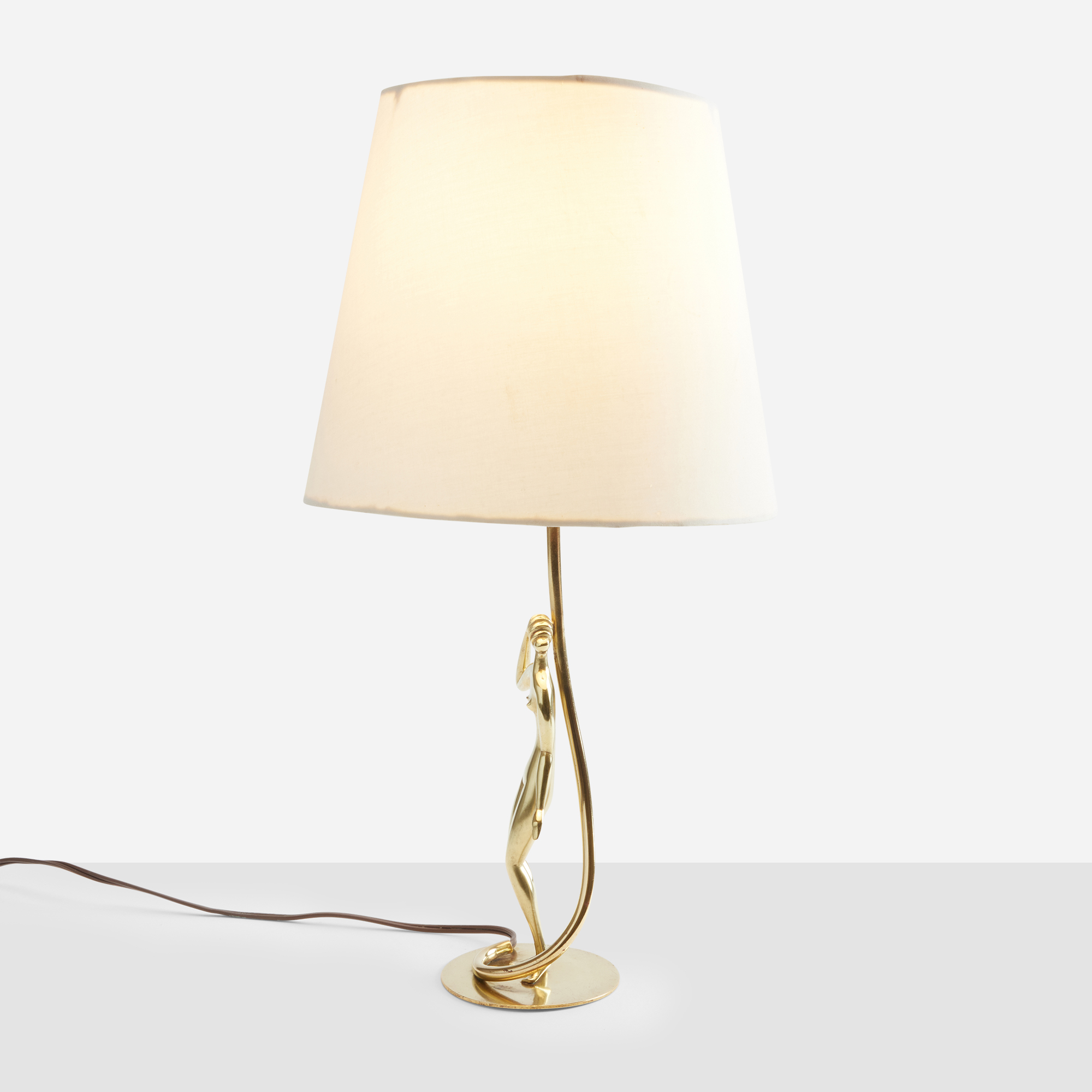 Brass Table Lamp by Karl Hagenauer - Image 3