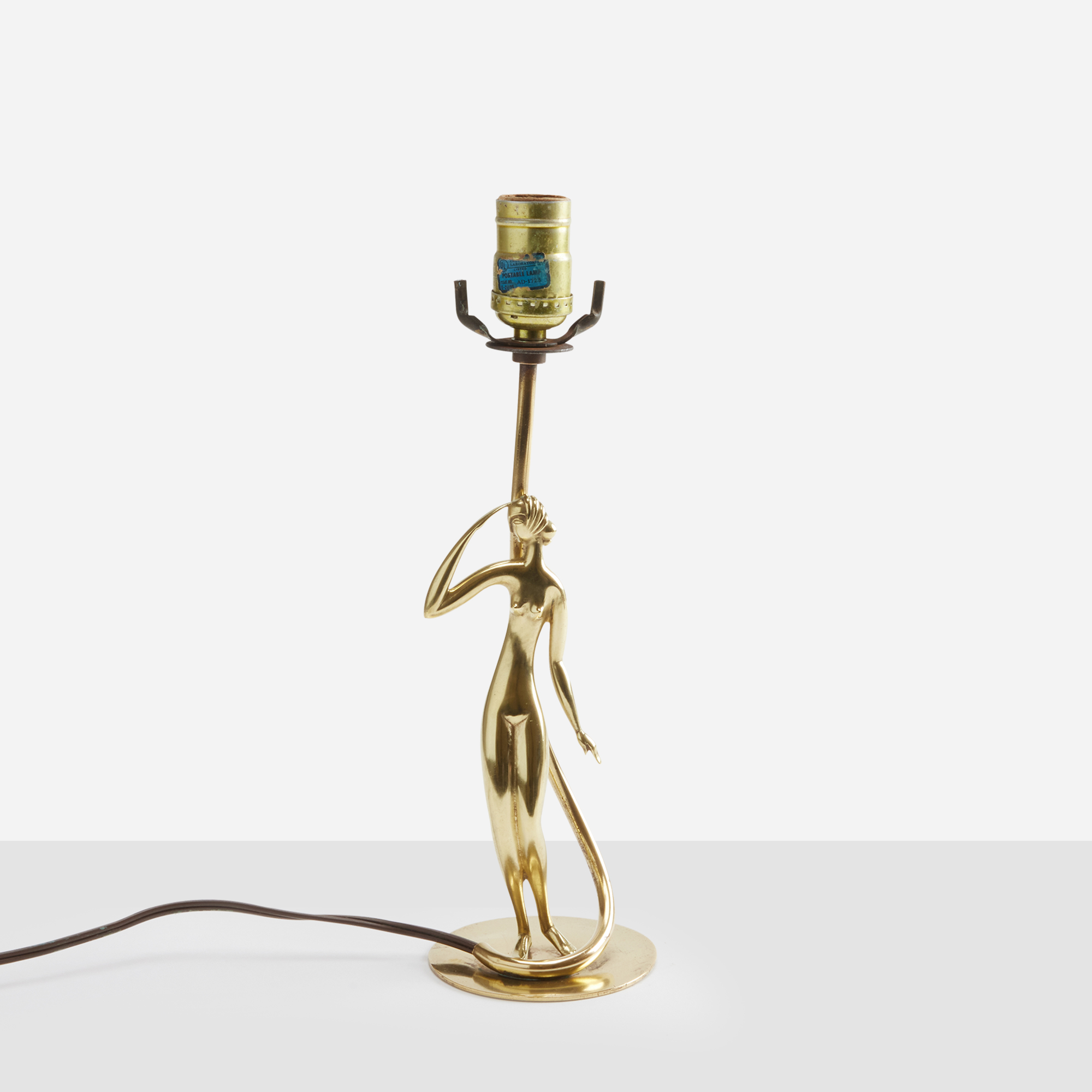 Brass Table Lamp by Karl Hagenauer - Image 6