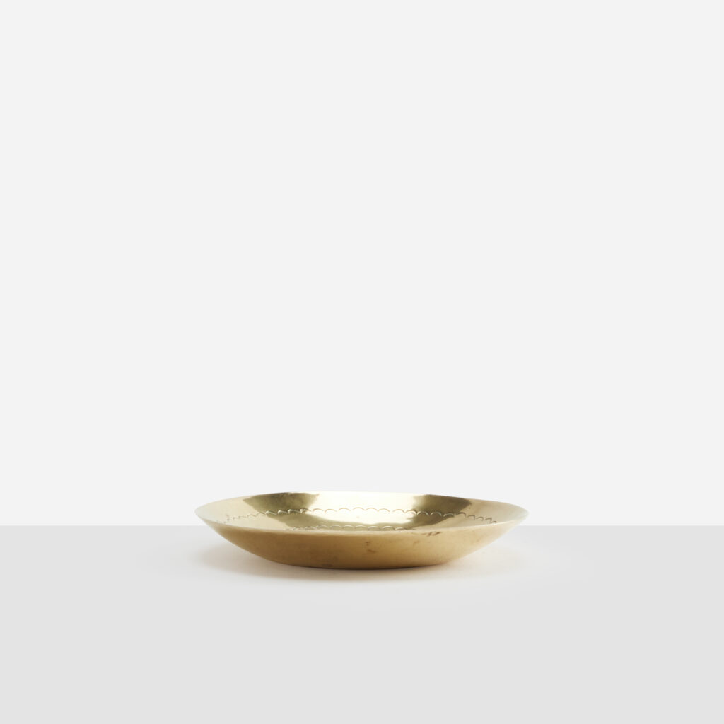 Brass Dish by Hayno Focken