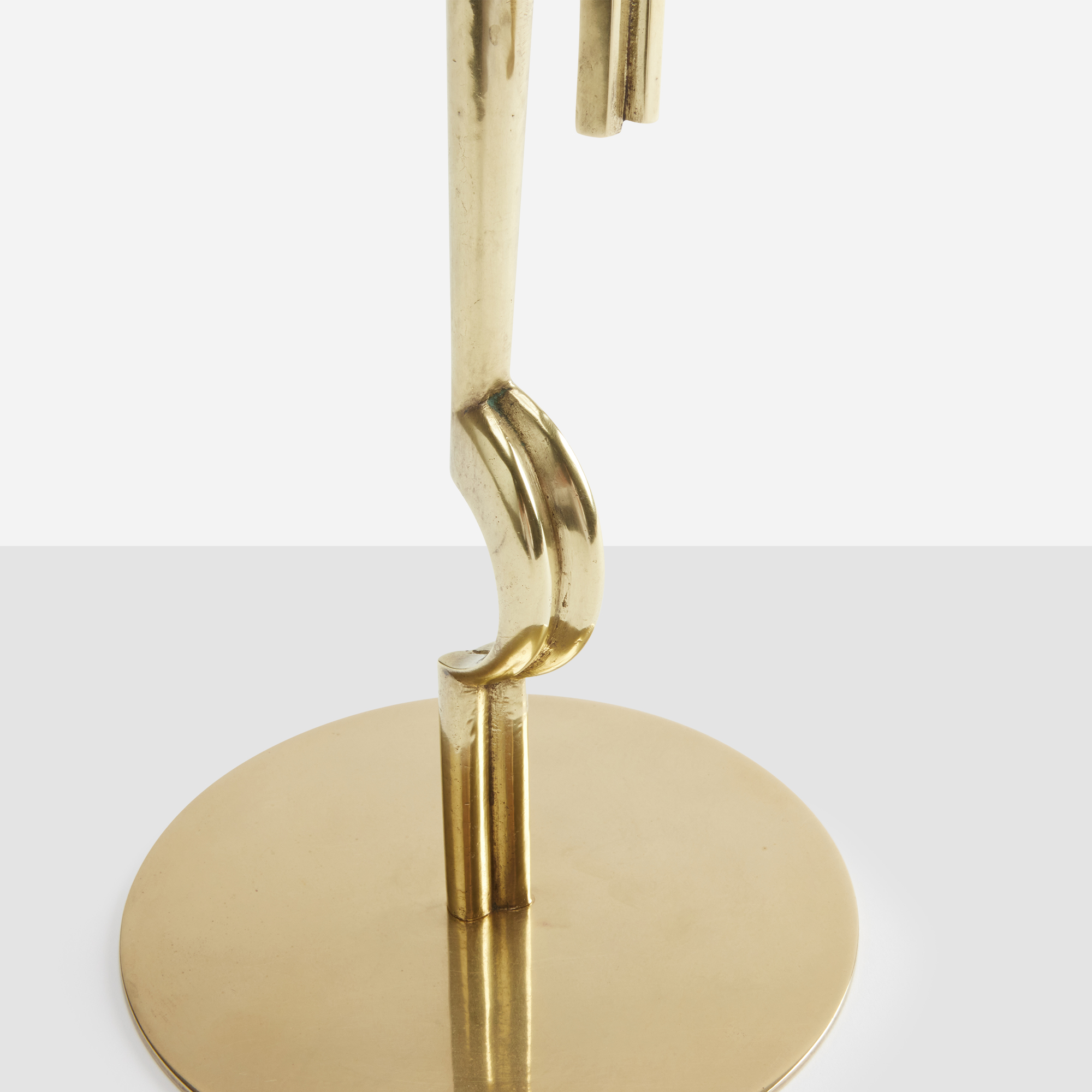 Brass Horse Candelabrum by Franz Hagenauer - Image 9