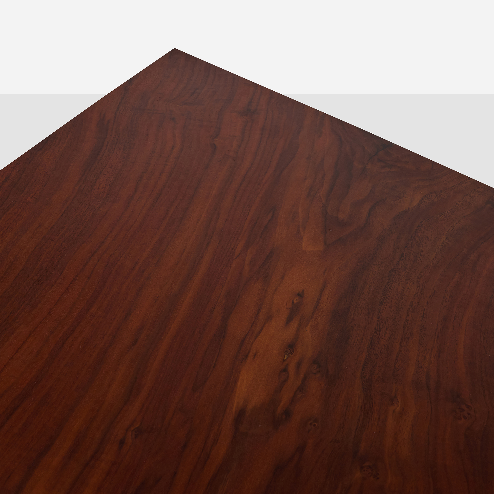 Walnut and Steel End Tables in the Style of Milo Baughman - 3 available - Image 8