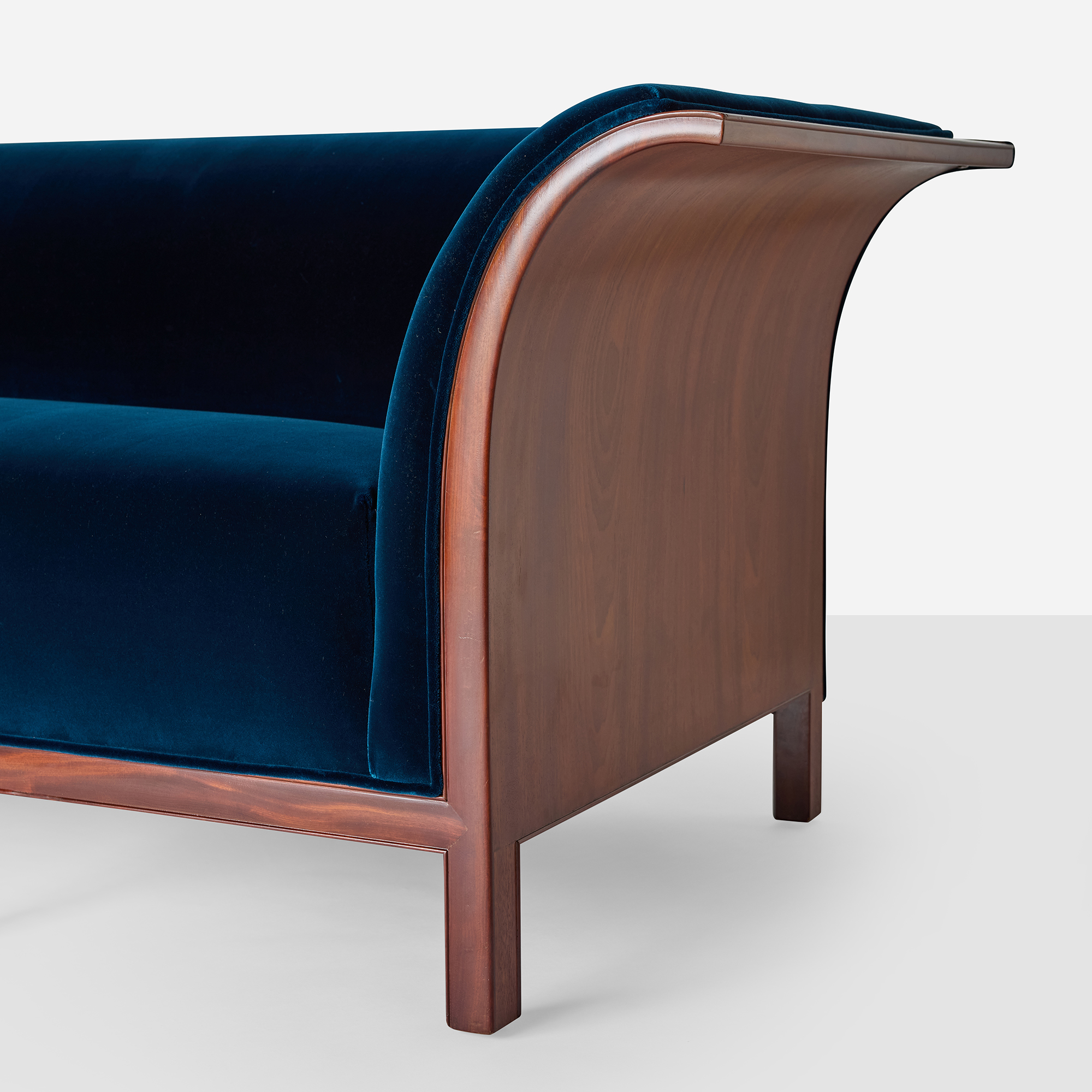 Mahogany Three-Seater Sofa by Frits Henningsen - Image 7