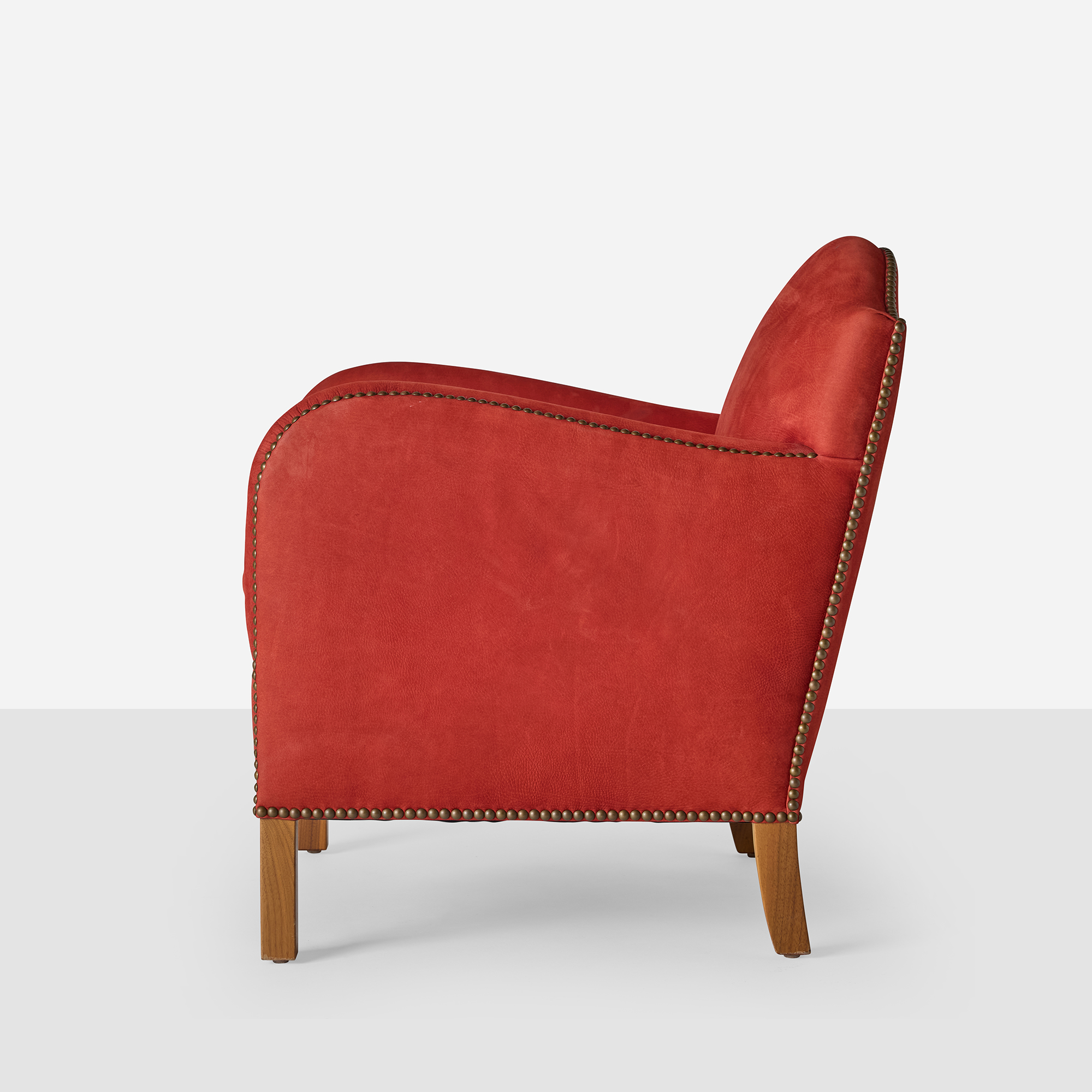Pair of Ava Club Chairs in the Style of Frits Henningsen - Image 5