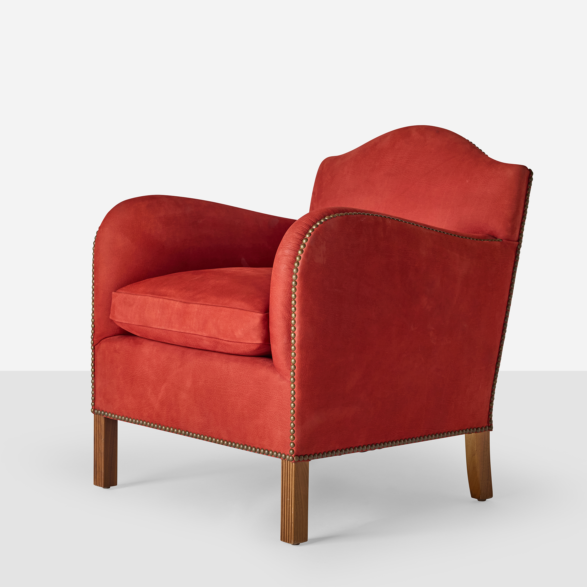 Pair of Ava Club Chairs in the Style of Frits Henningsen - Image 3