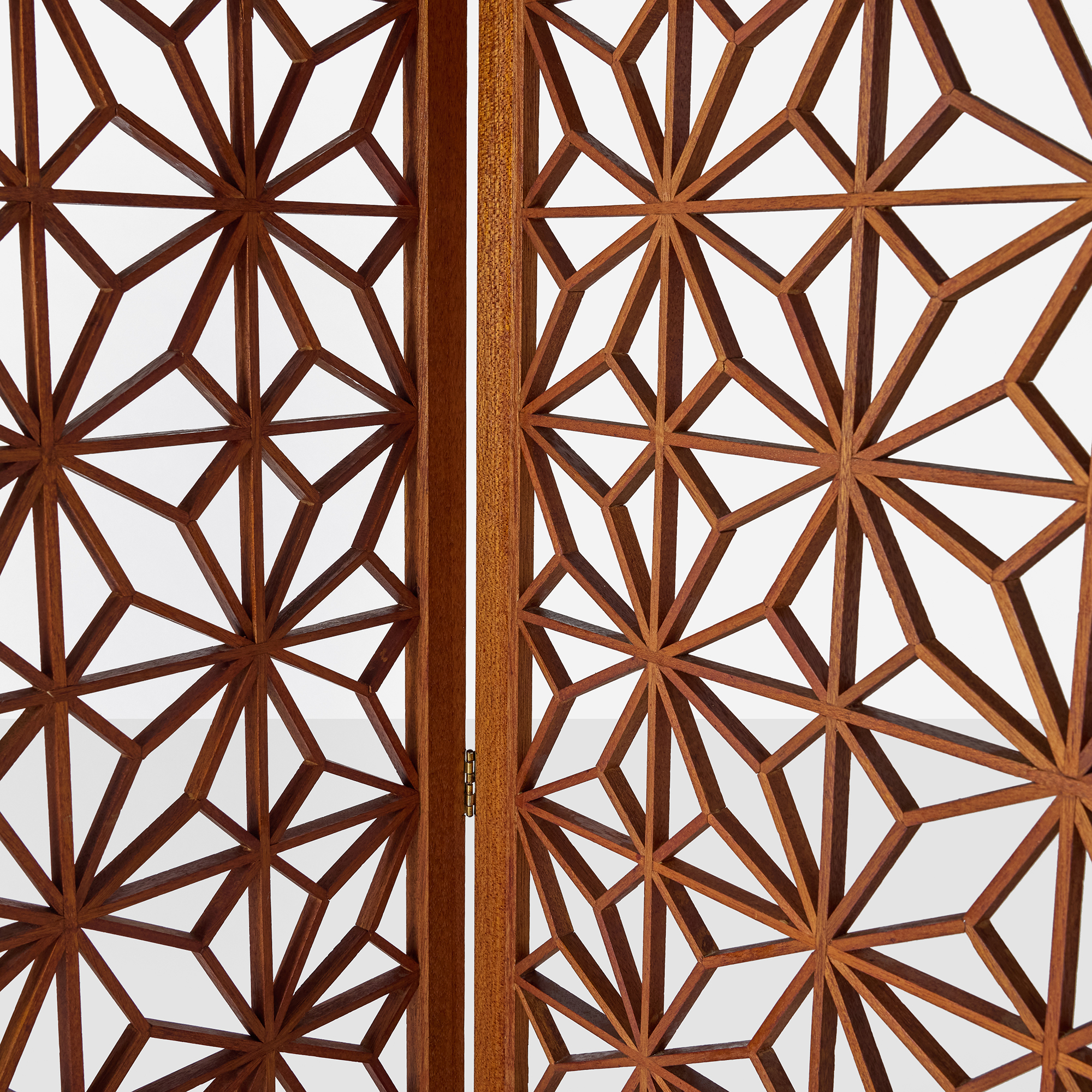Kumiko Teak Room Divider - Image 13