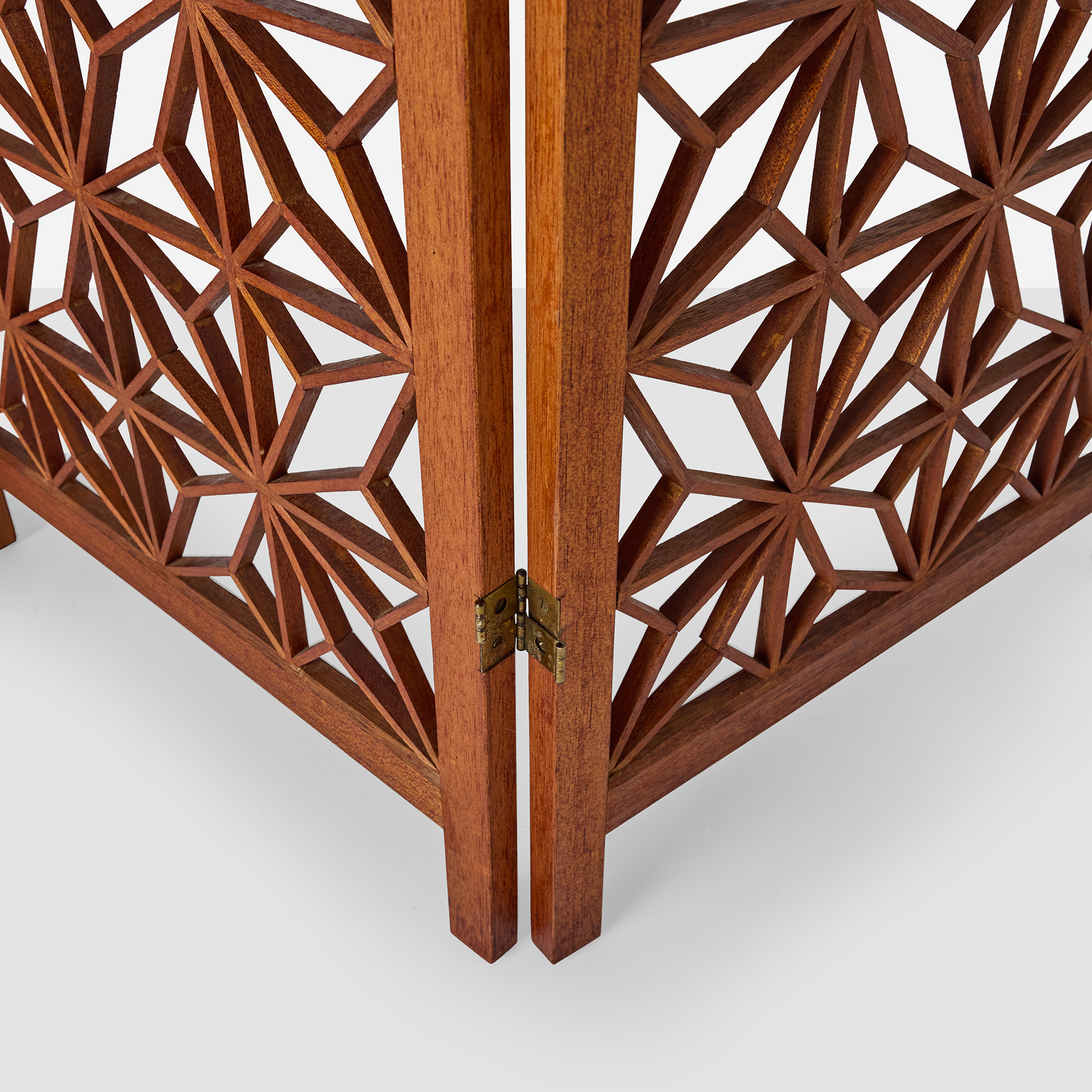 Kumiko Teak Room Divider - Image 10