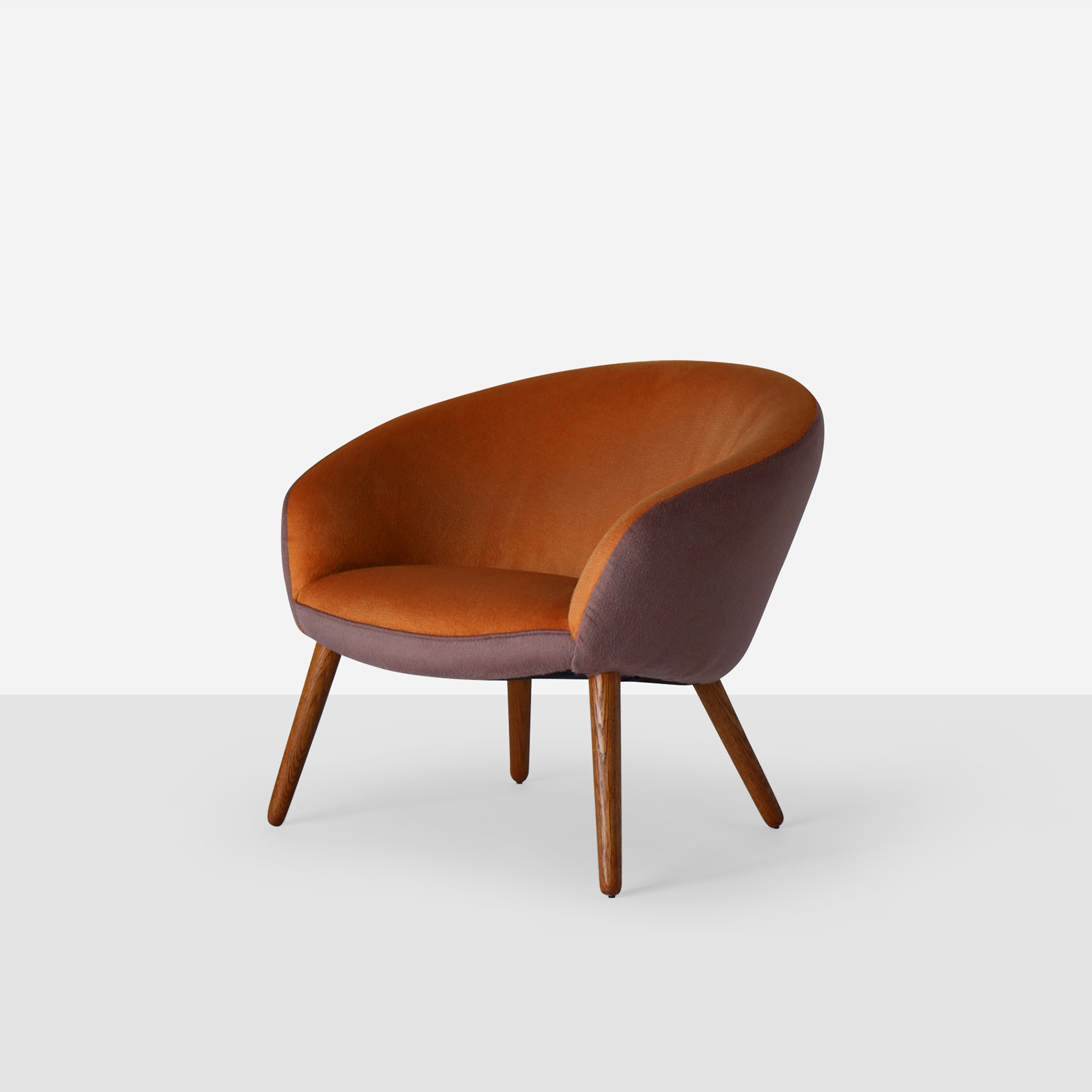 pair of lounge chairs by micheal van beuren