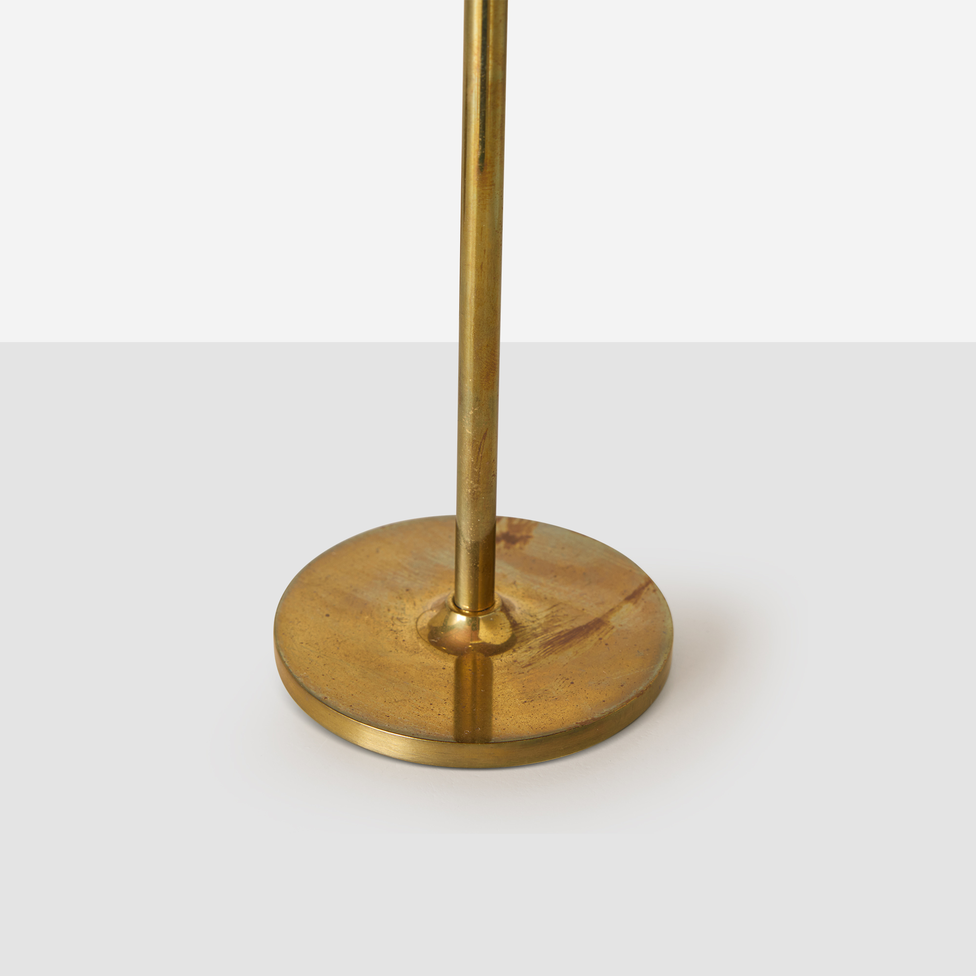 Set of Three Tulip Brass Candlesticks by Pierre Forssell - Image 5