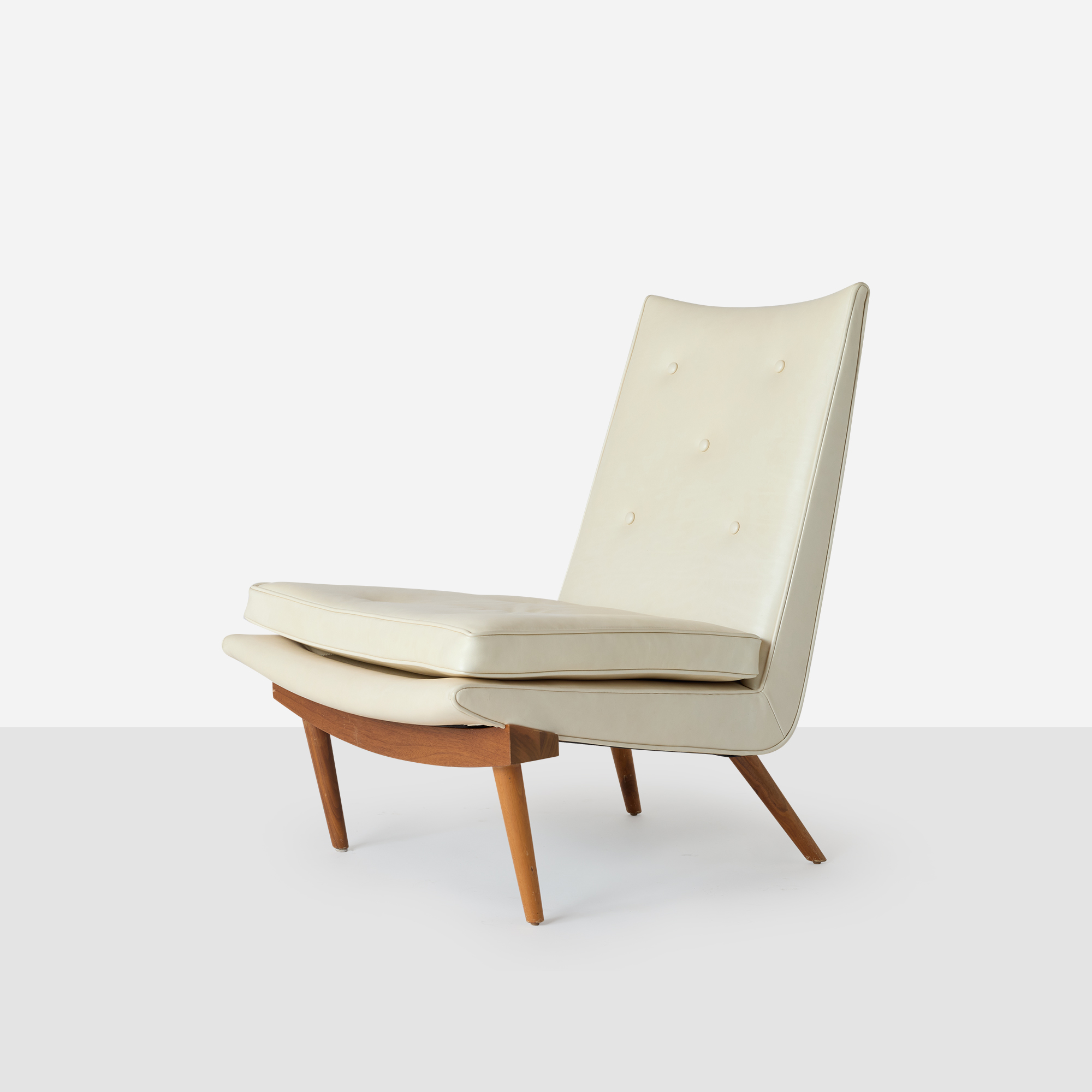 Pair of Origins Lounge Chairs in the Style of George Nakashima - Image 3