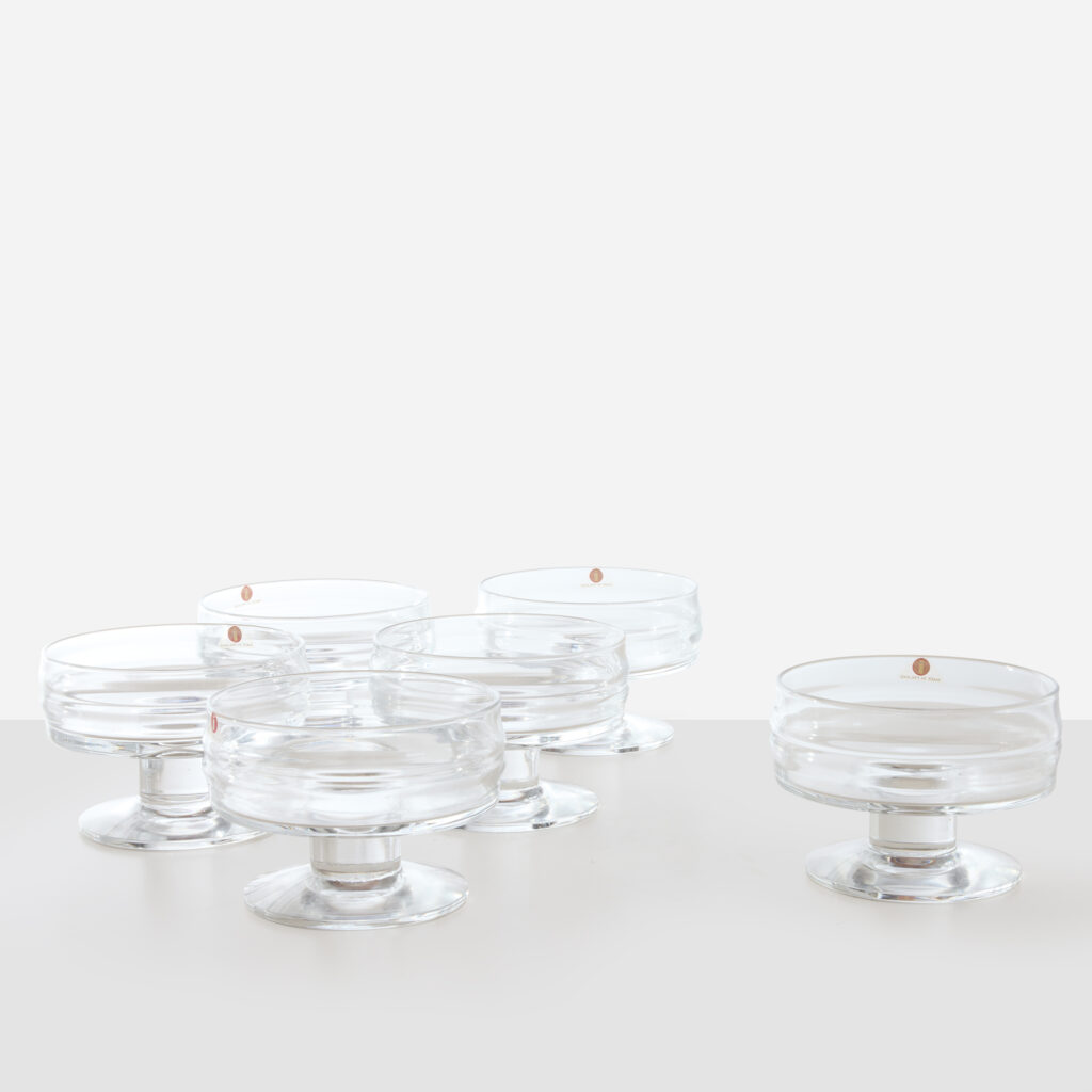 Pisararengas Short Stemmed Glasses by Timo Sarpaneva for Iittala