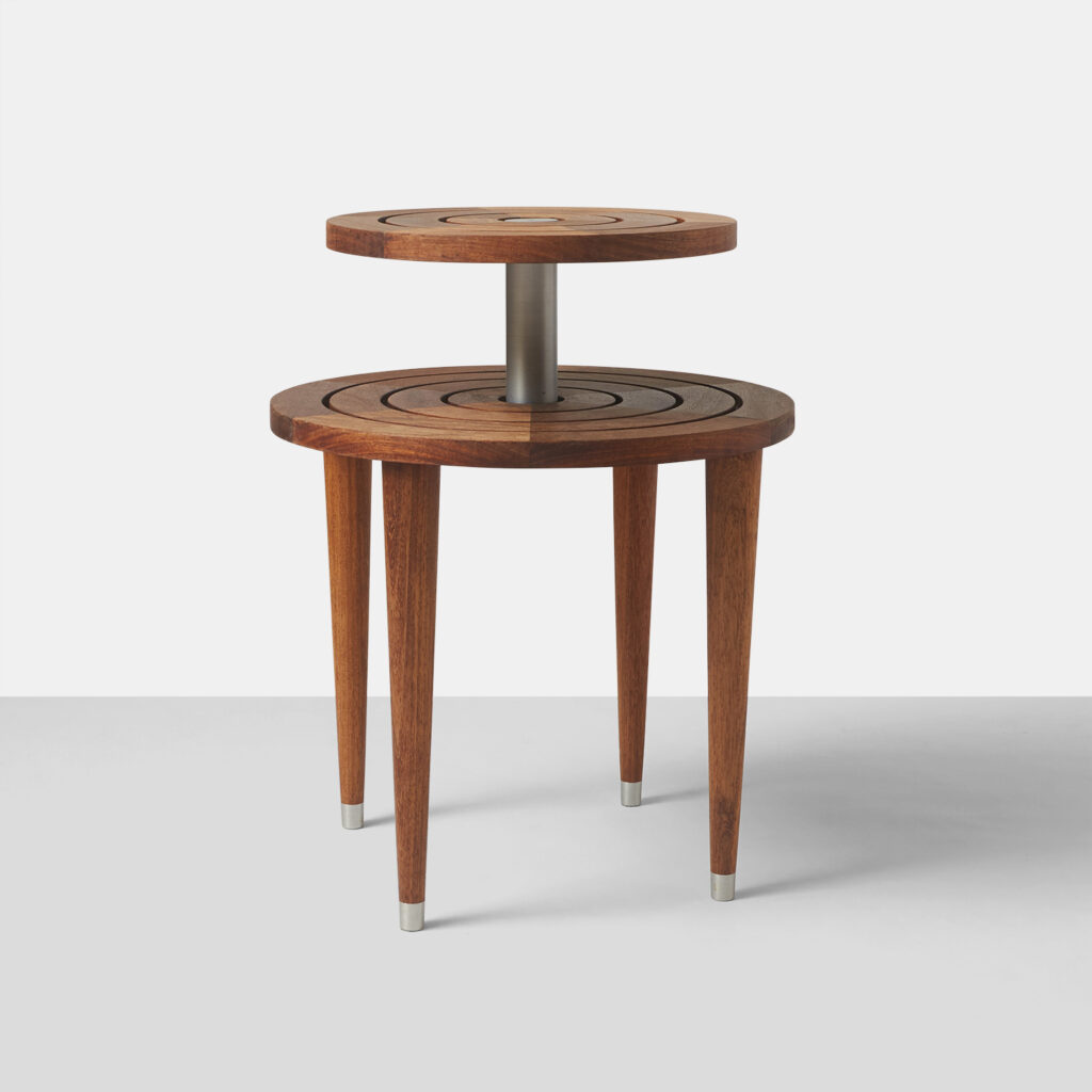 Outdoor Two-Tiered Side Table