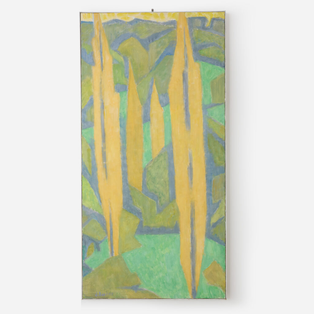 "Peupliers Jaunes" by Jean Bouvier