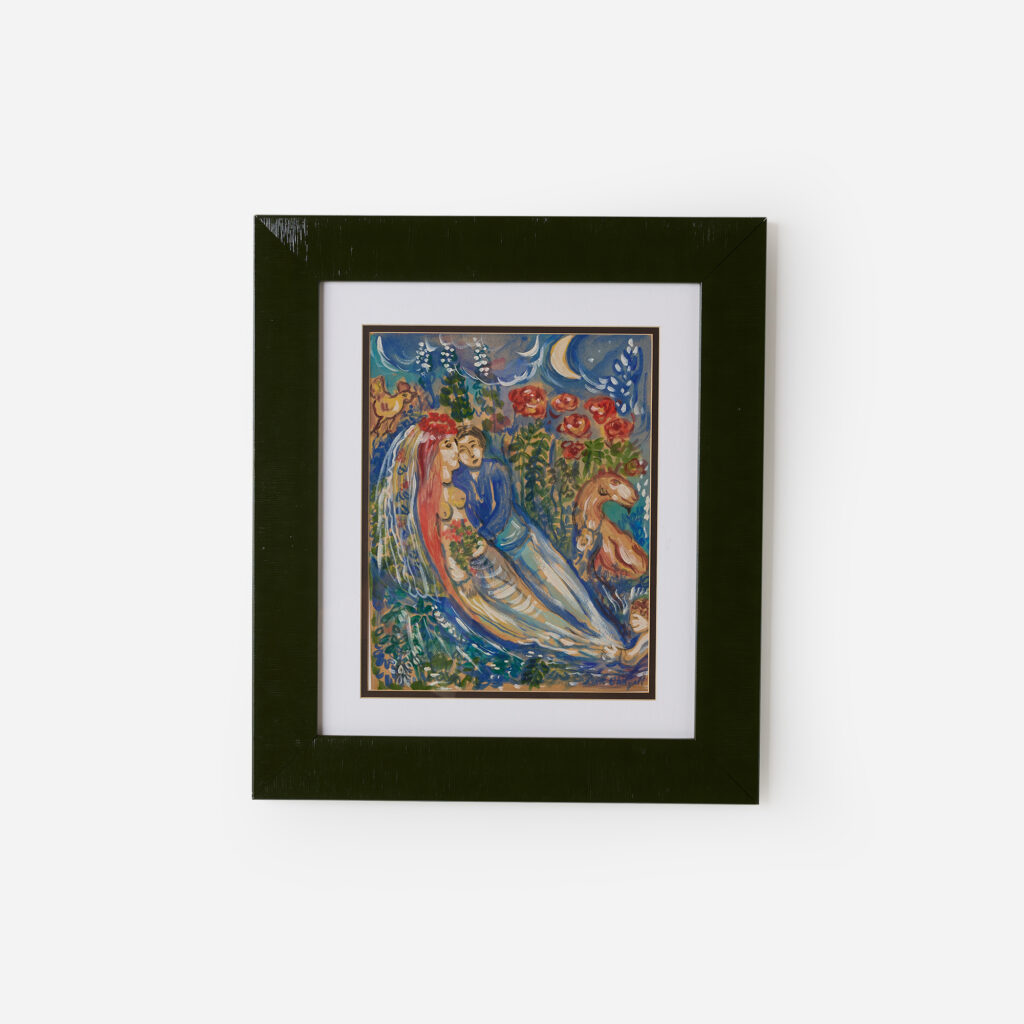 Gouache on Paper, In the Manner of Marc Chagall