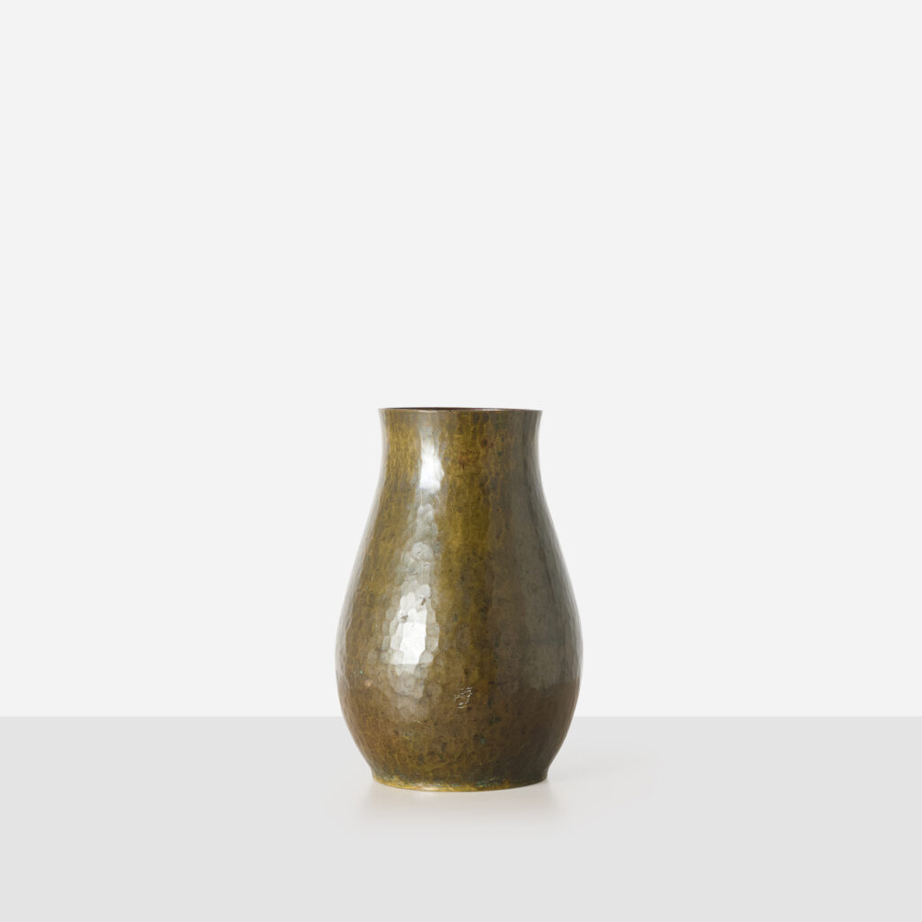 Brass Vase by Harry Dixon