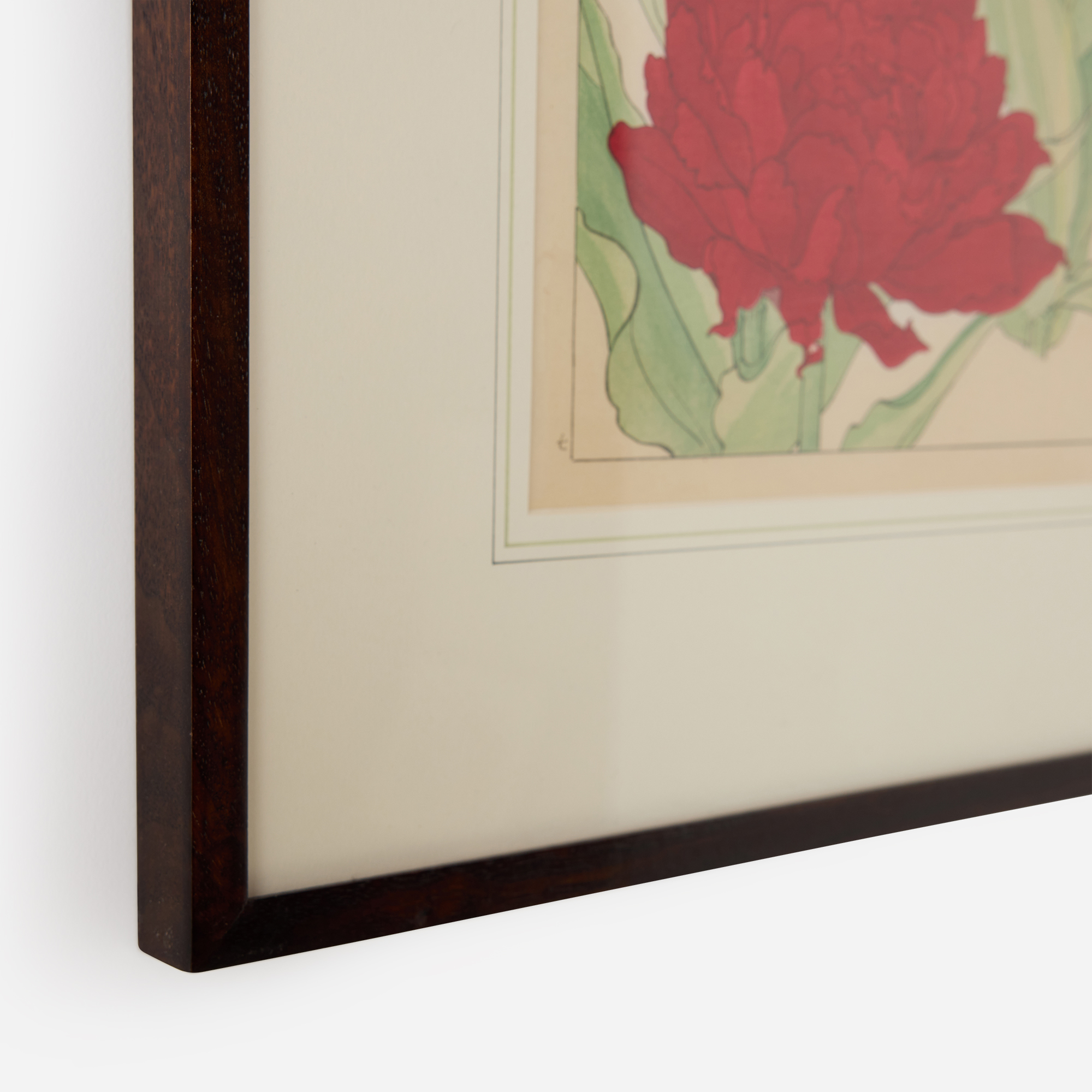 Parrot Tulip Woodblock Print by Tanigami Kōnan - Image 5