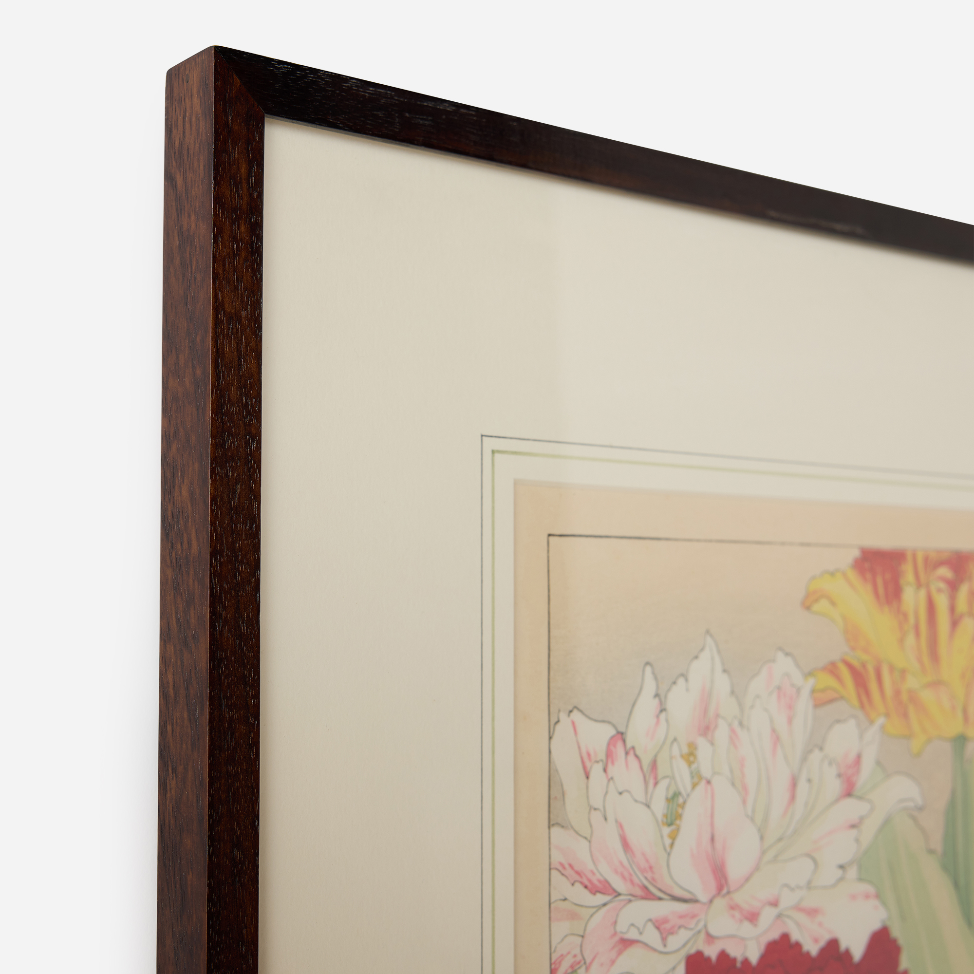 Parrot Tulip Woodblock Print by Tanigami Kōnan - Image 6