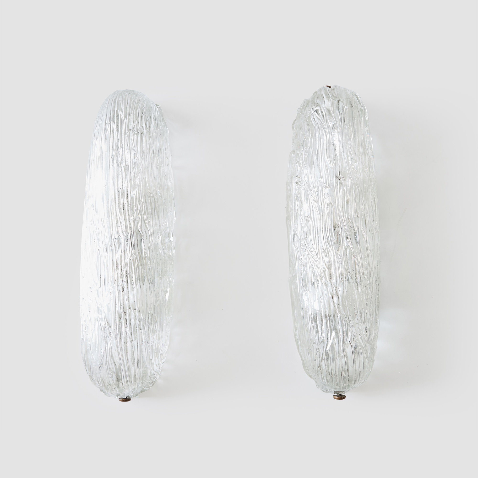 Pair of Glass Wall Sconces by Toni Zuccheri for Venini - Image 3