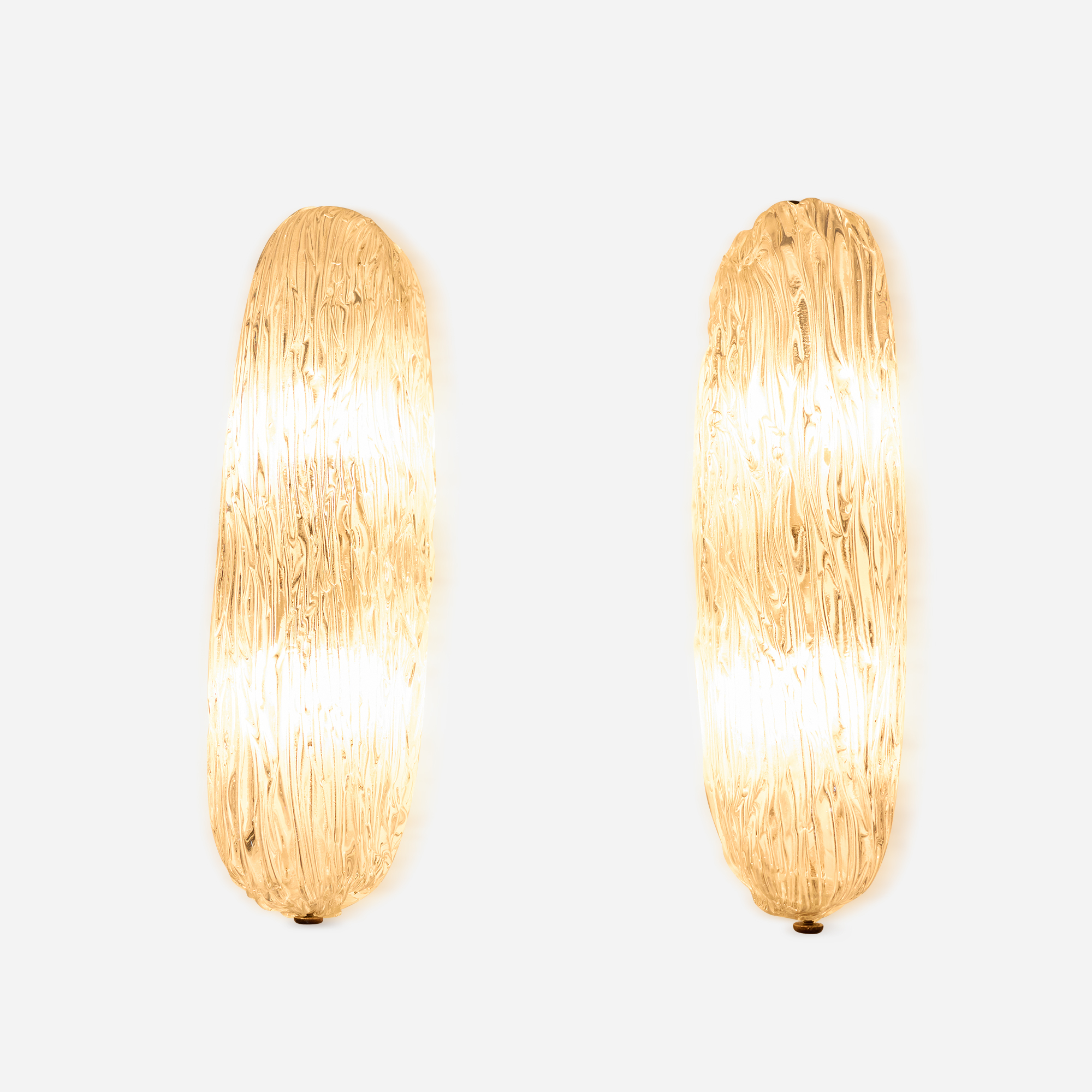 Pair of Glass Wall Sconces by Toni Zuccheri for Venini - Image 11