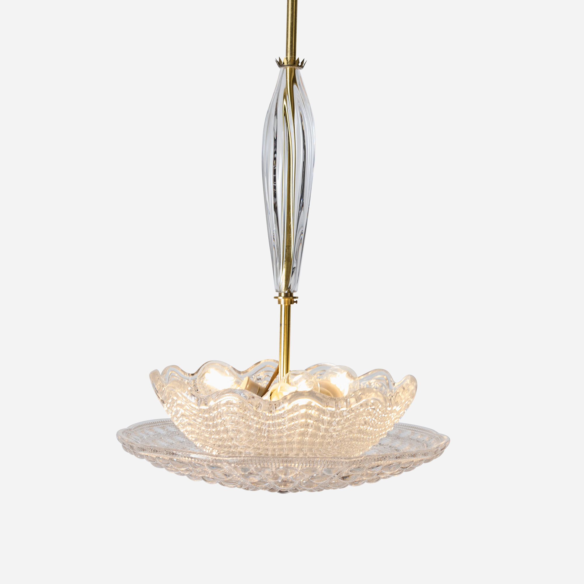 Tiered Glass Pendant Light by Carl Fagerlund - Image 5