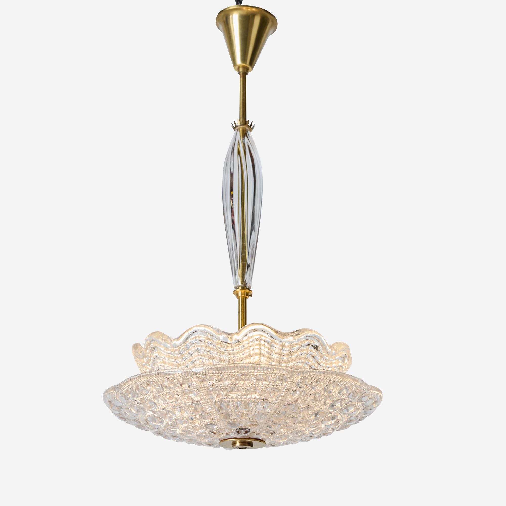 Tiered Glass Pendant Light by Carl Fagerlund - Image 6
