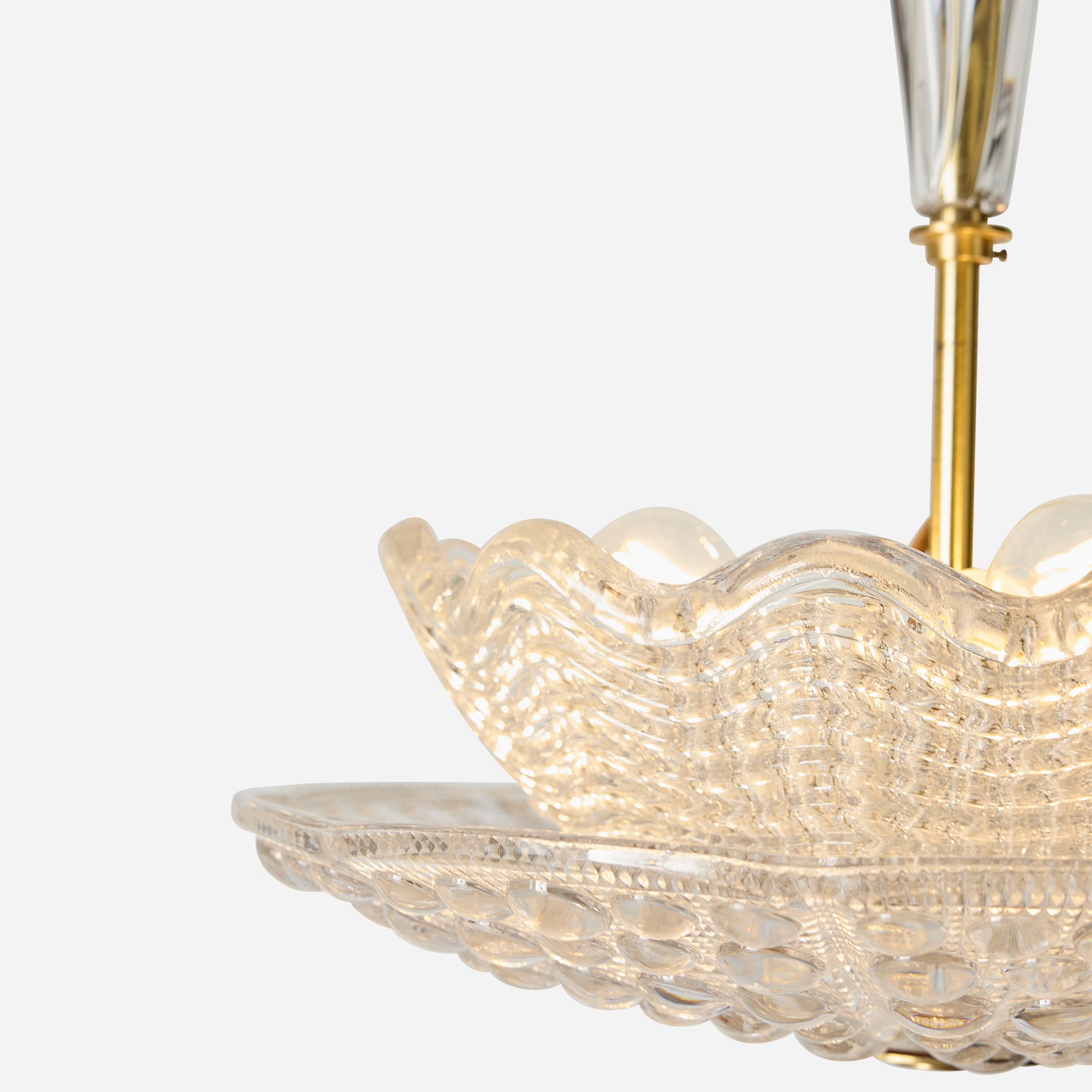 Tiered Glass Pendant Light by Carl Fagerlund - Image 7