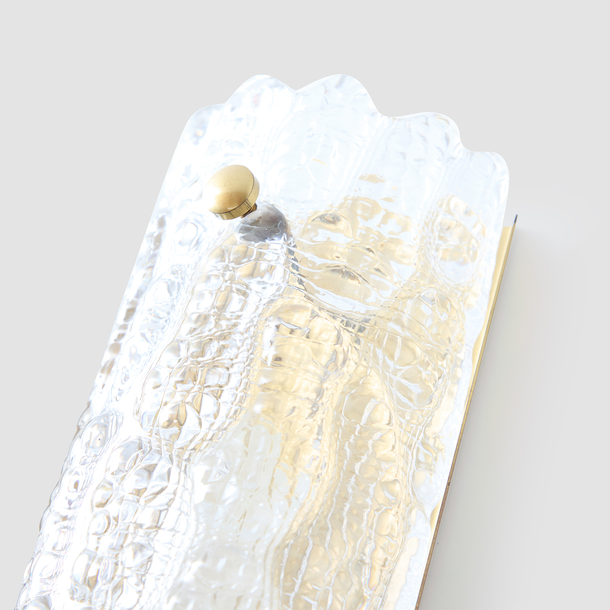 Pair of Ice Glass Wall Lights by Carl Fagerlund - Image 11