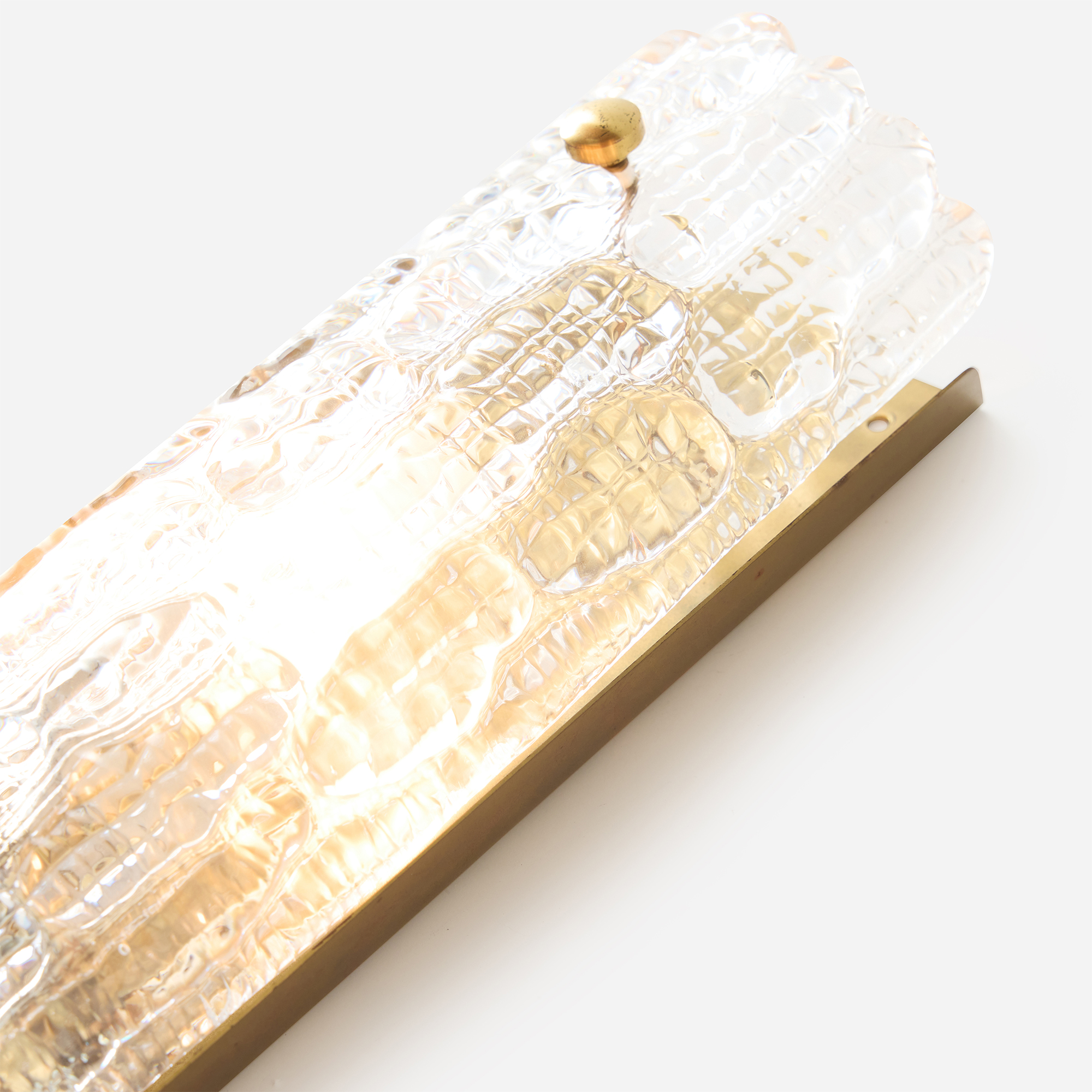 Pair of Ice Glass Wall Lights by Carl Fagerlund - Image 6