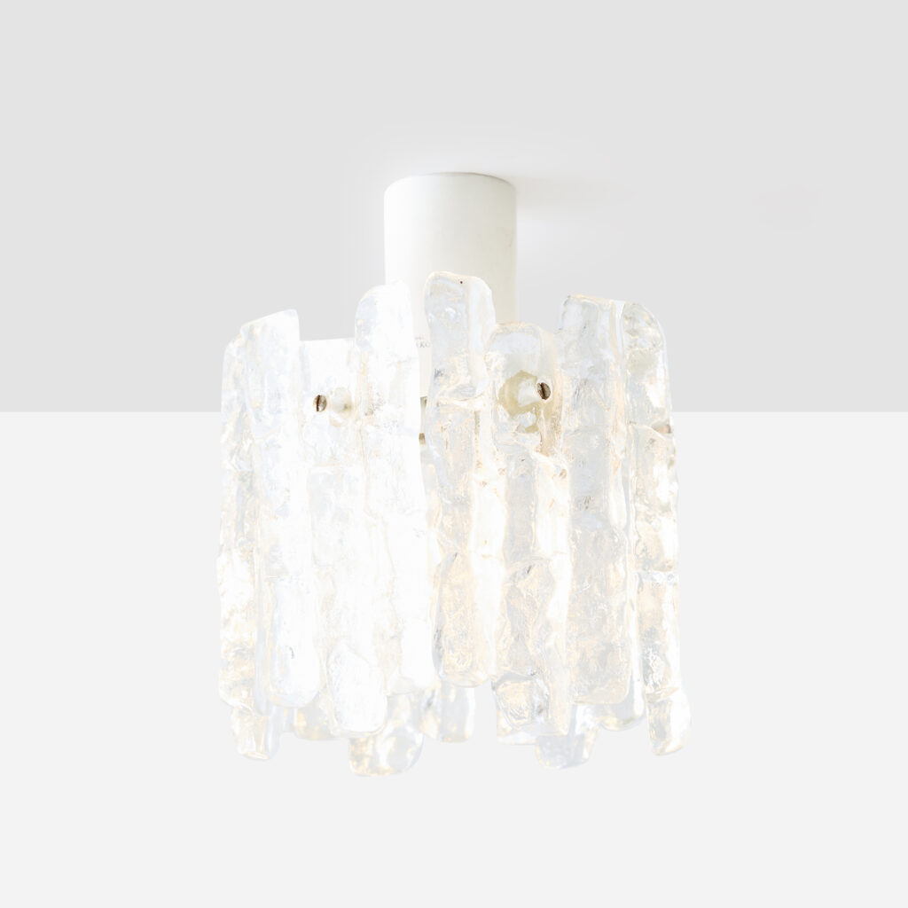 Murano Ice Glass Flush Mount by J.T. Kalmar