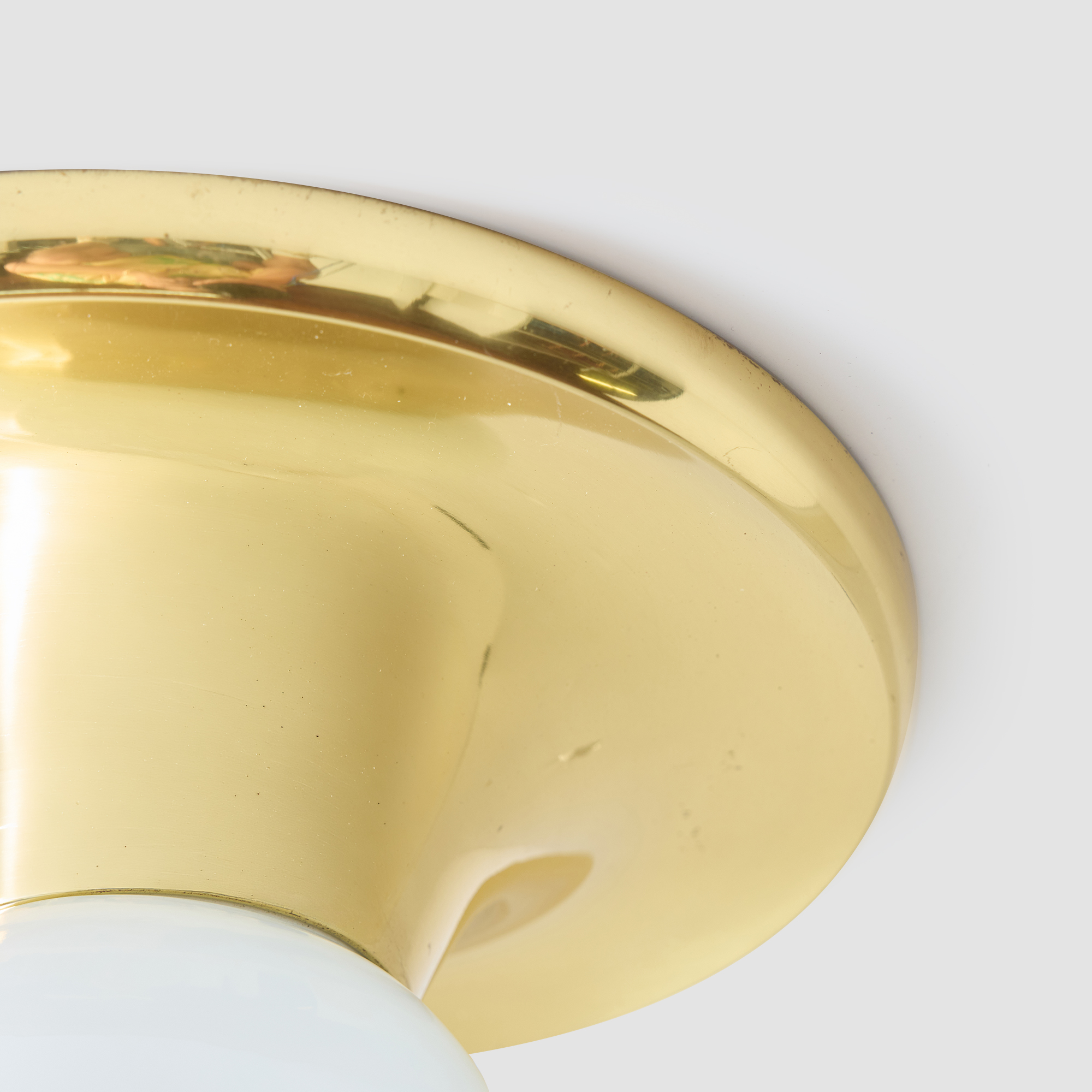 Pair of Brass & Glass Sconces by Archille Castiglioni - Image 9
