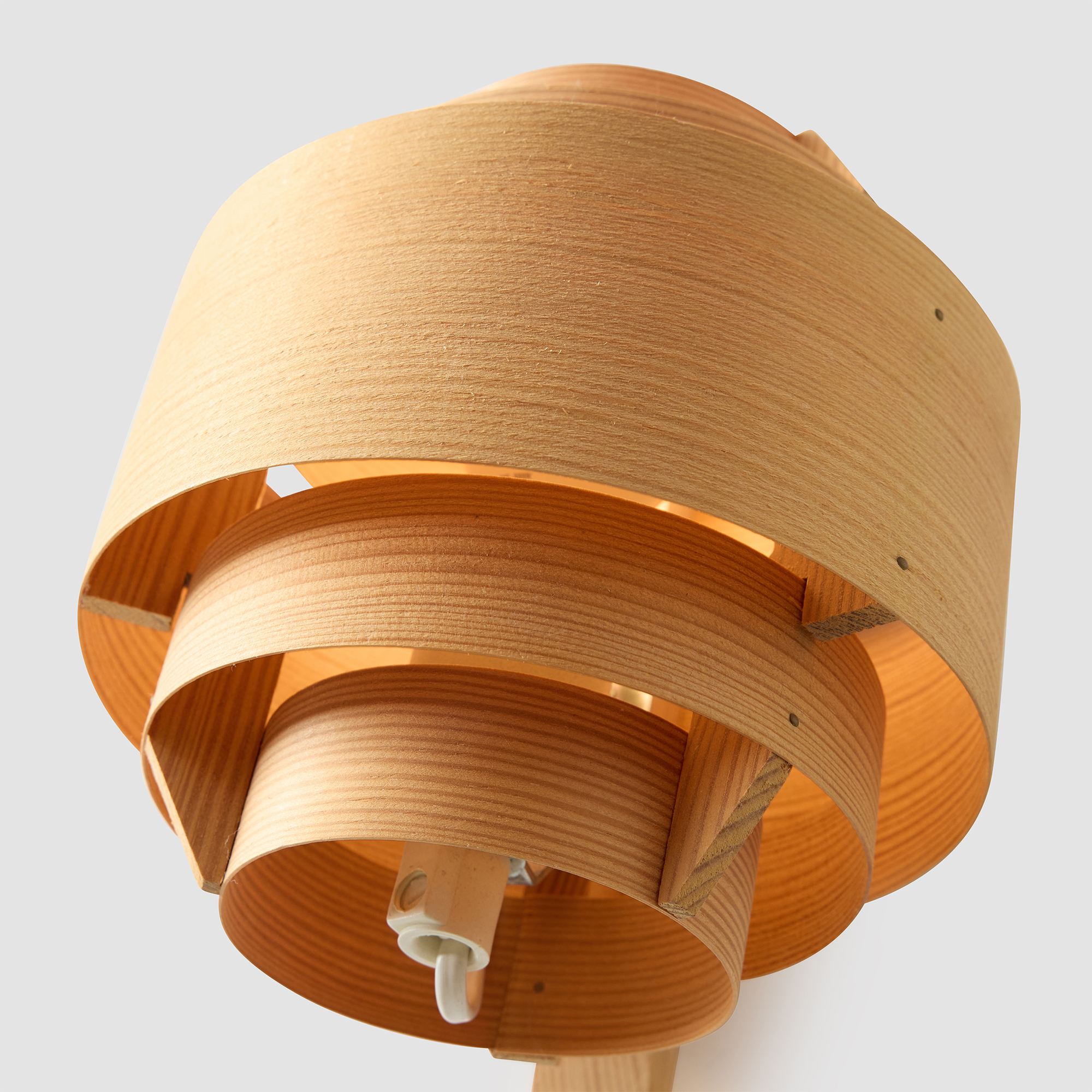 Pine Veneer Wall Light by Hans-Agne Jakobsson - Image 8